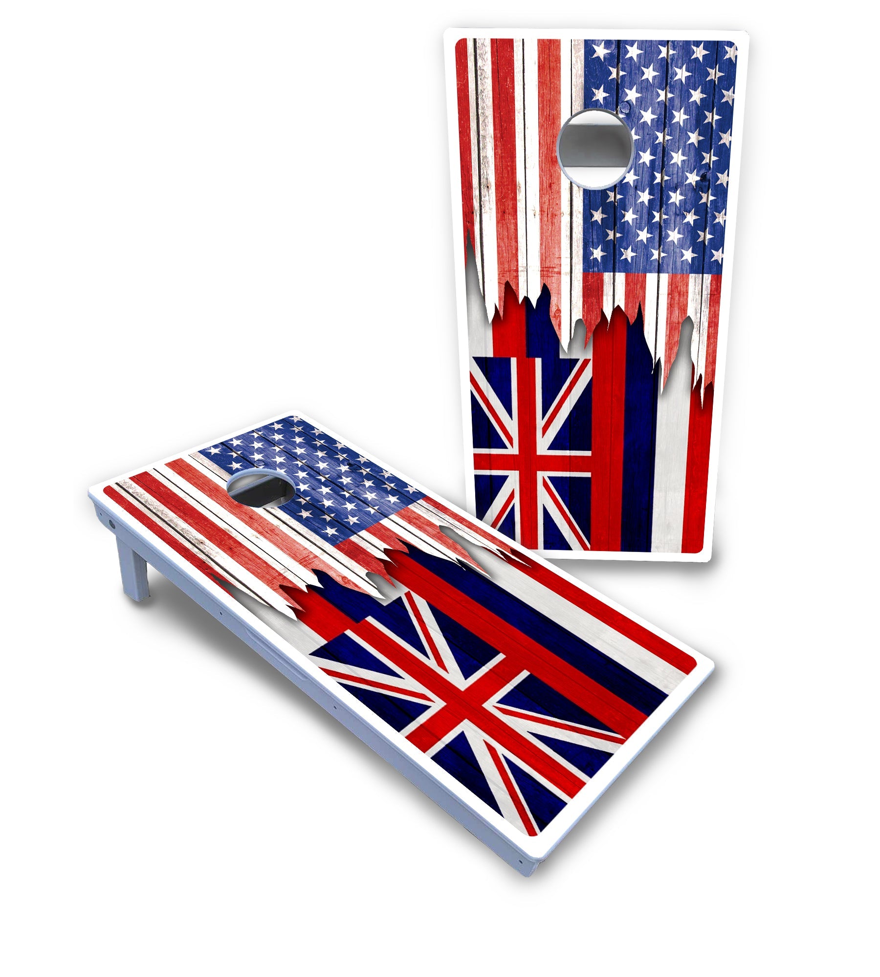 State Flag Designs Hawaii to Maryland Cornhole Boards - All Weather Series