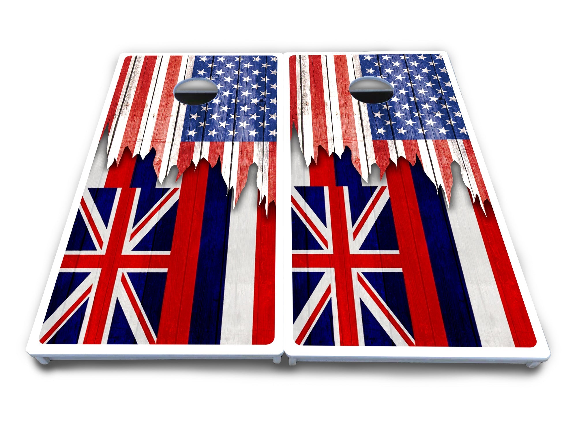 State Flag Designs Hawaii to Maryland Cornhole Boards - All Weather Series