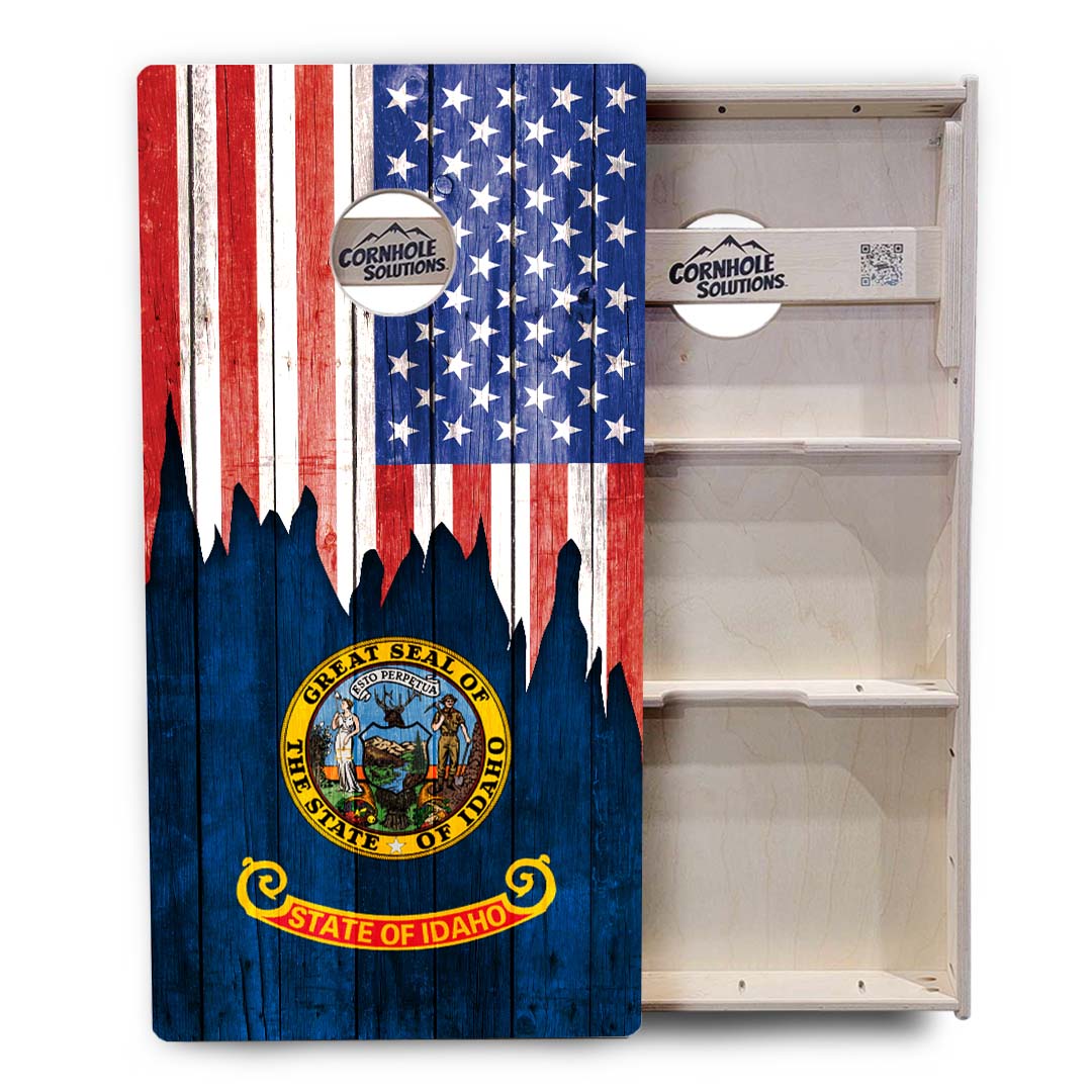 State Flags Hawaii to Maryland Cornhole Boards - Professional Tournament Series