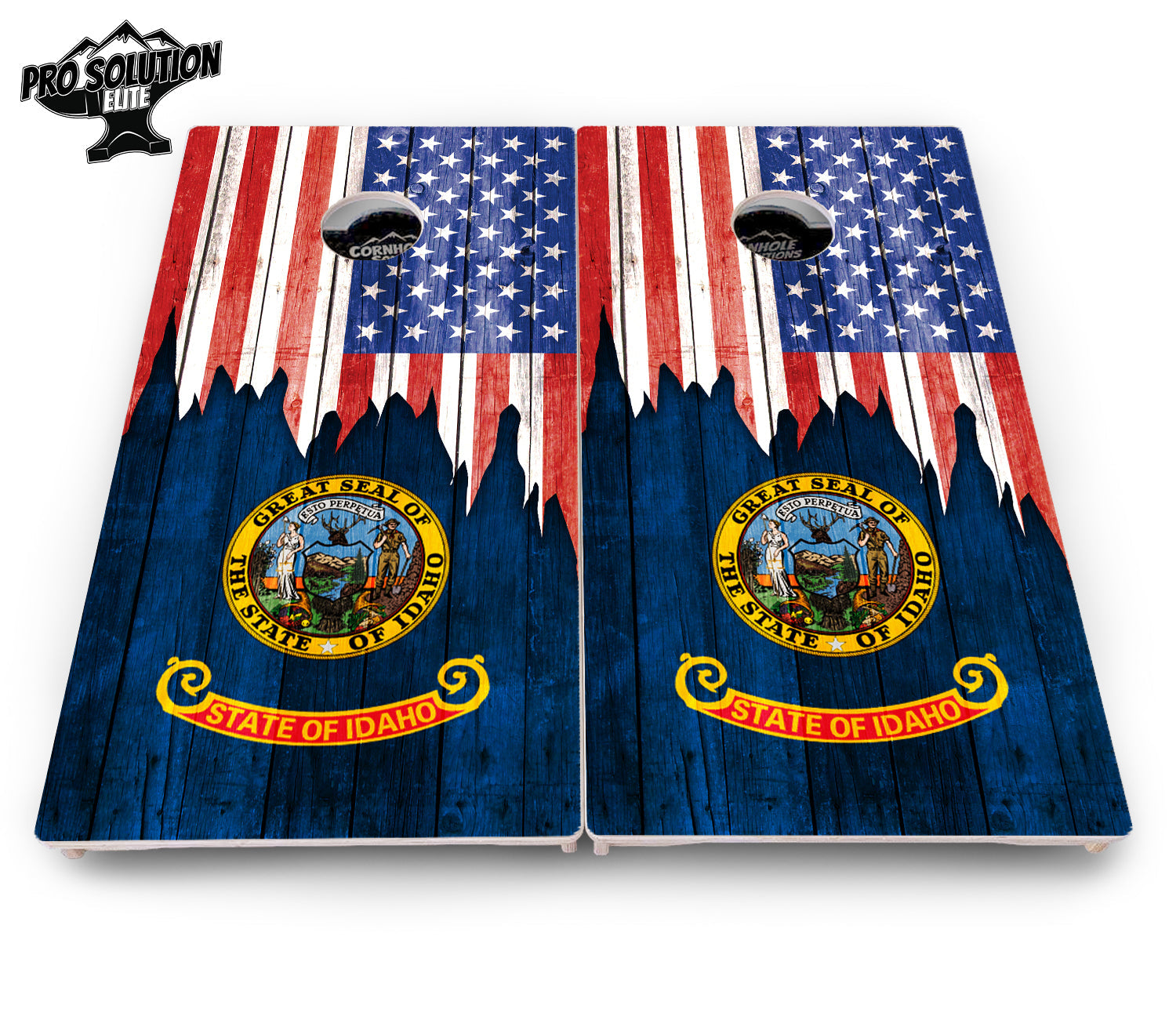 State Flag Designs Hawaii to Maryland Cornhole Boards - Pro Solution Elite Series