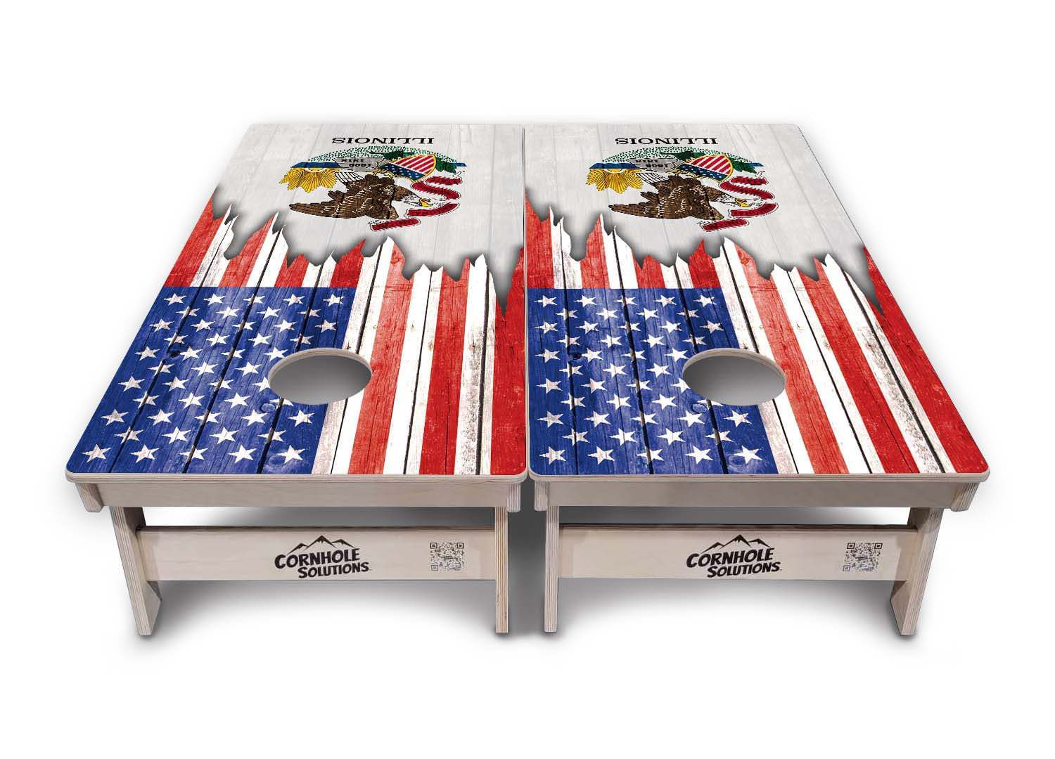 State Flags Hawaii to Maryland Cornhole Boards - Professional Tournament Series
