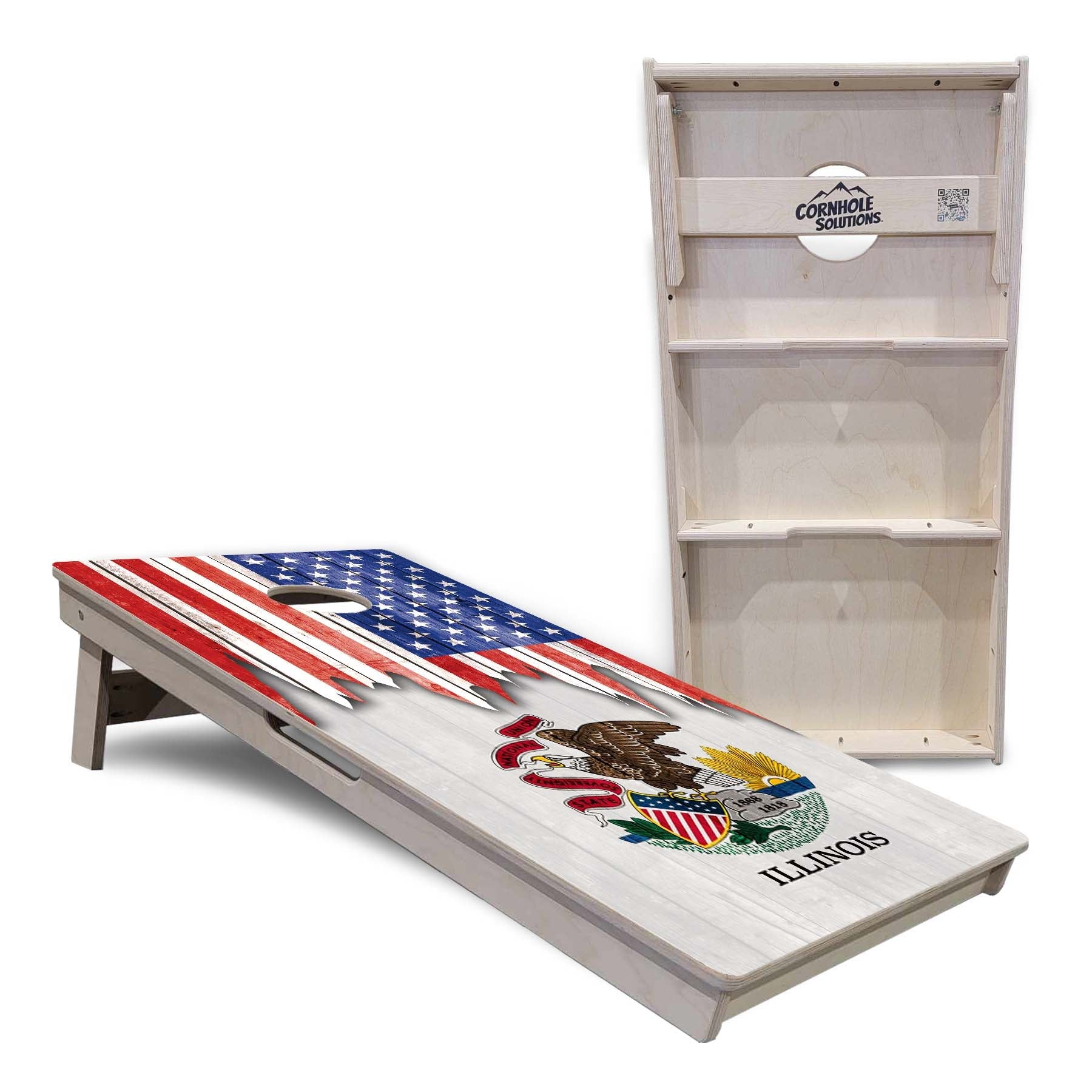 State Flags Hawaii to Maryland Cornhole Boards - Professional Tournament Series