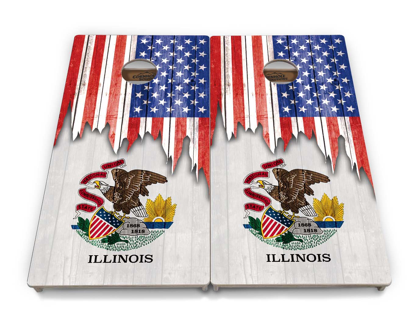 State Flags Hawaii to Maryland Cornhole Boards - Professional Tournament Series