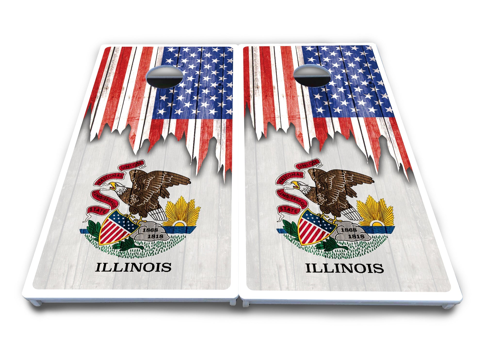 State Flag Designs Hawaii to Maryland Cornhole Boards - All Weather Series