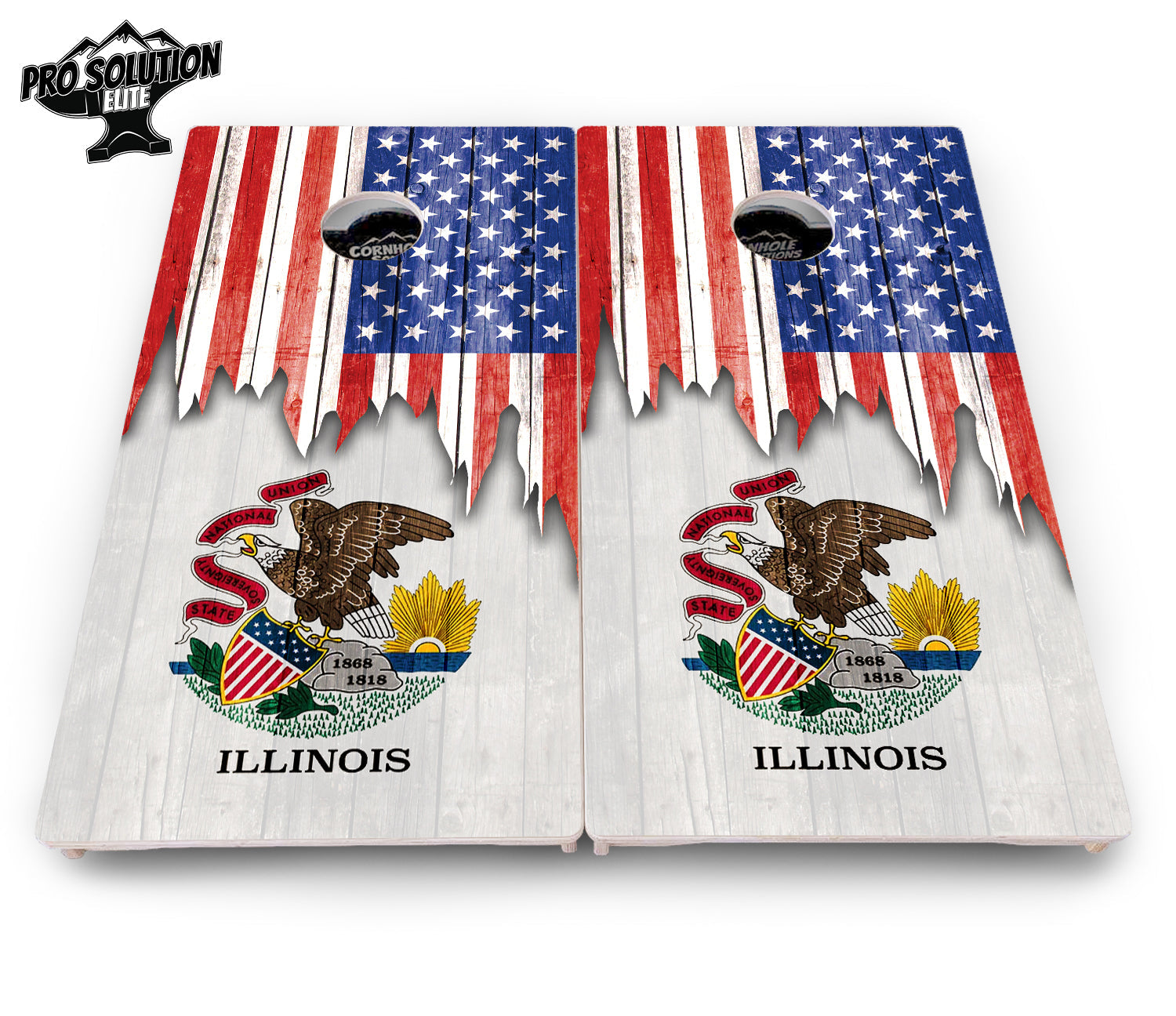 State Flag Designs Hawaii to Maryland Cornhole Boards - Pro Solution Elite Series