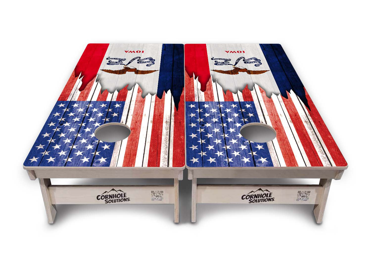 State Flags Hawaii to Maryland Cornhole Boards - Professional Tournament Series