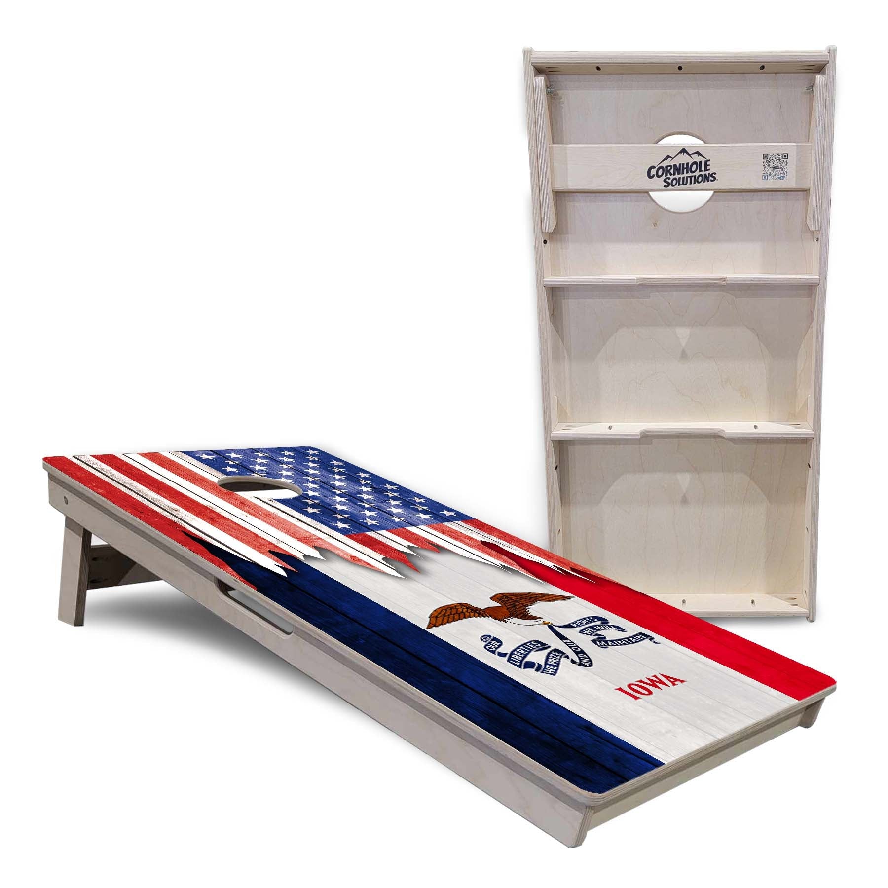State Flags Hawaii to Maryland Cornhole Boards - Professional Tournament Series