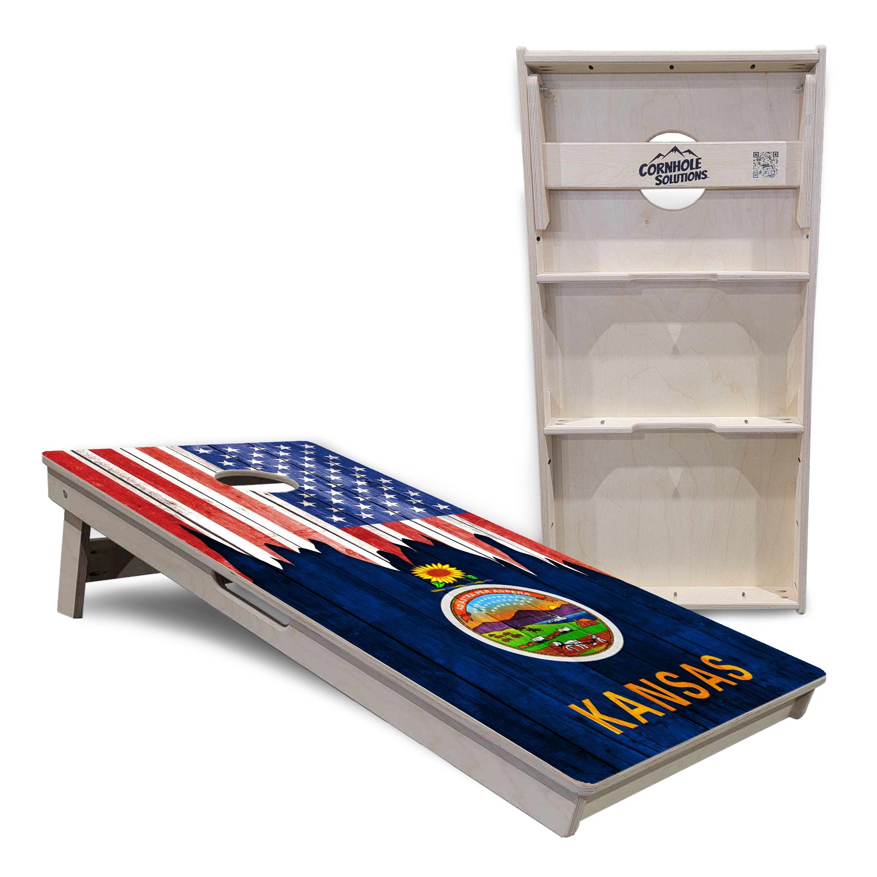 State Flags Hawaii to Maryland Cornhole Boards - Professional Tournament Series