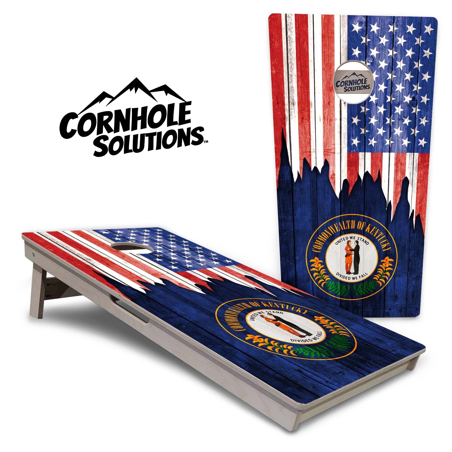 State Flags Hawaii to Maryland Cornhole Boards - Professional Tournament Series