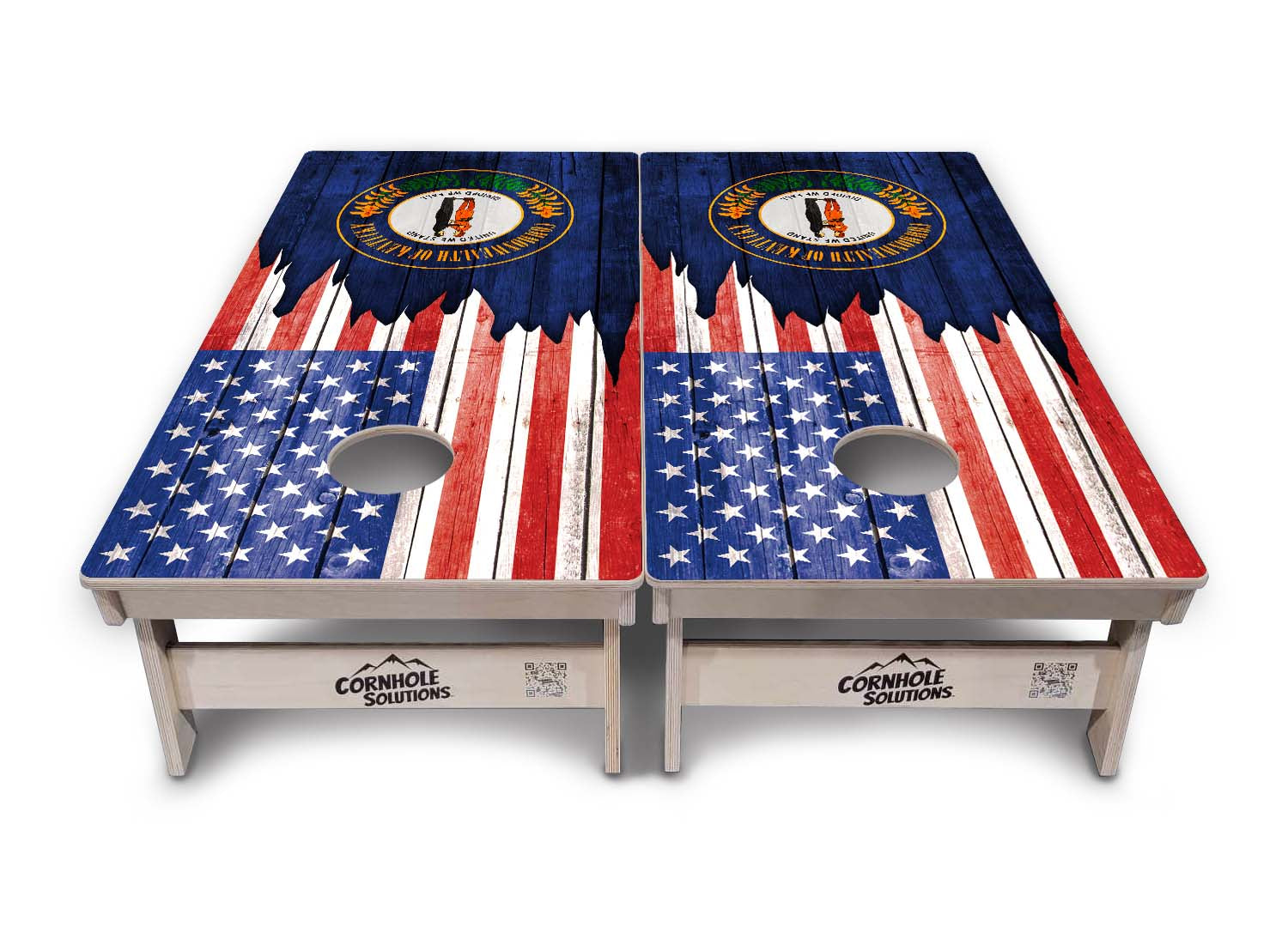 State Flags Hawaii to Maryland Cornhole Boards - Professional Tournament Series