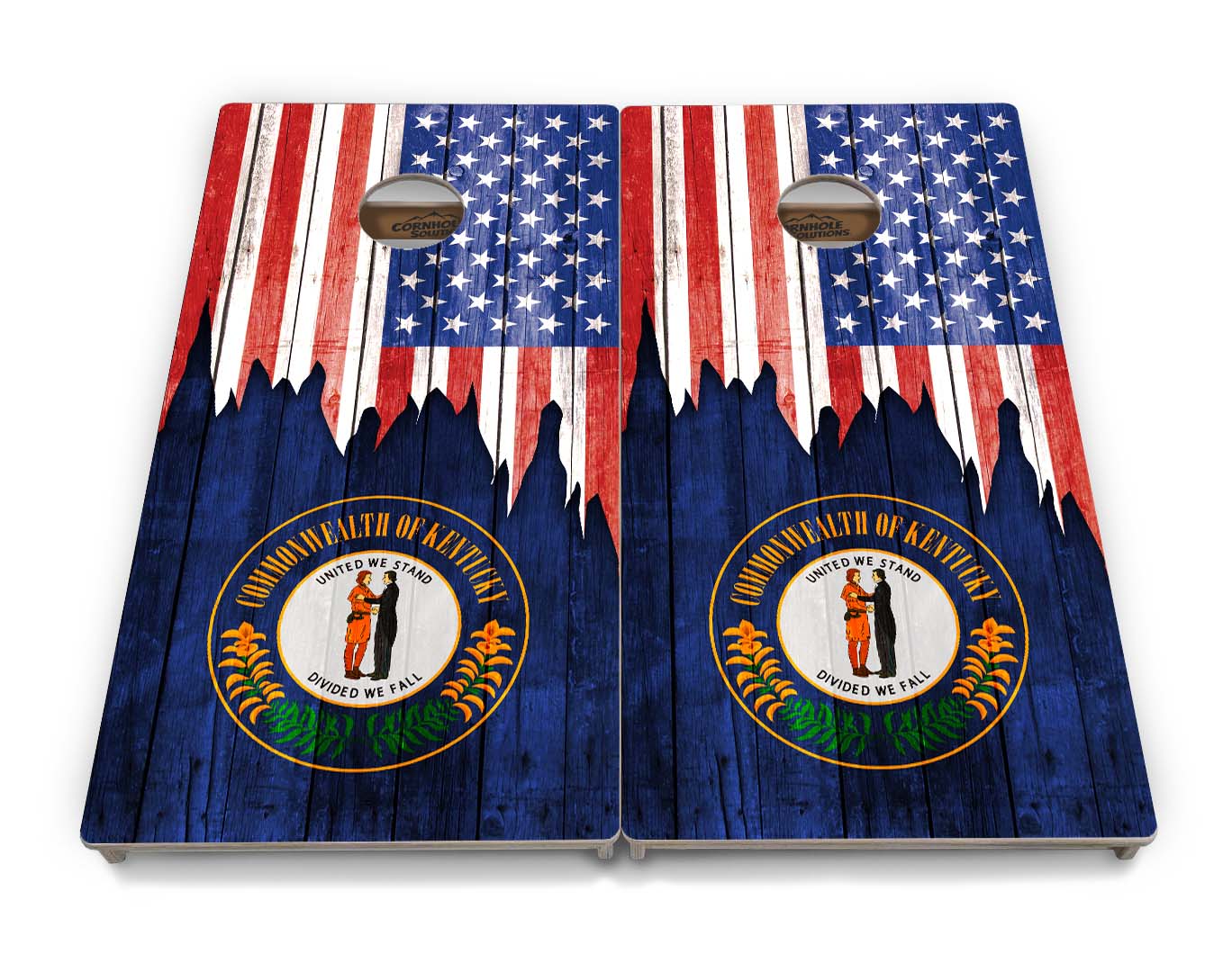 State Flags Hawaii to Maryland Cornhole Boards - Professional Tournament Series