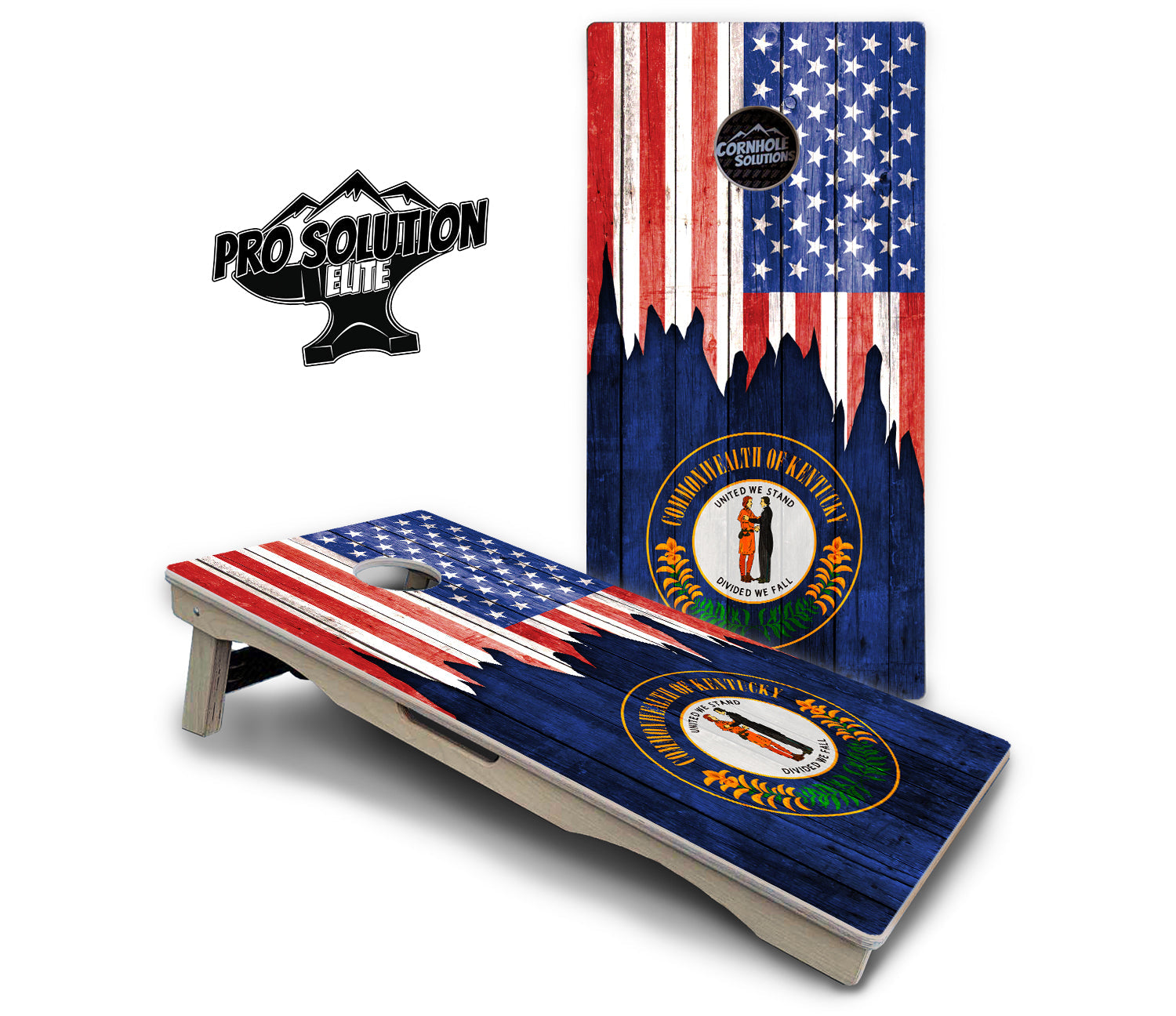 State Flag Designs Hawaii to Maryland Cornhole Boards - Pro Solution Elite Series