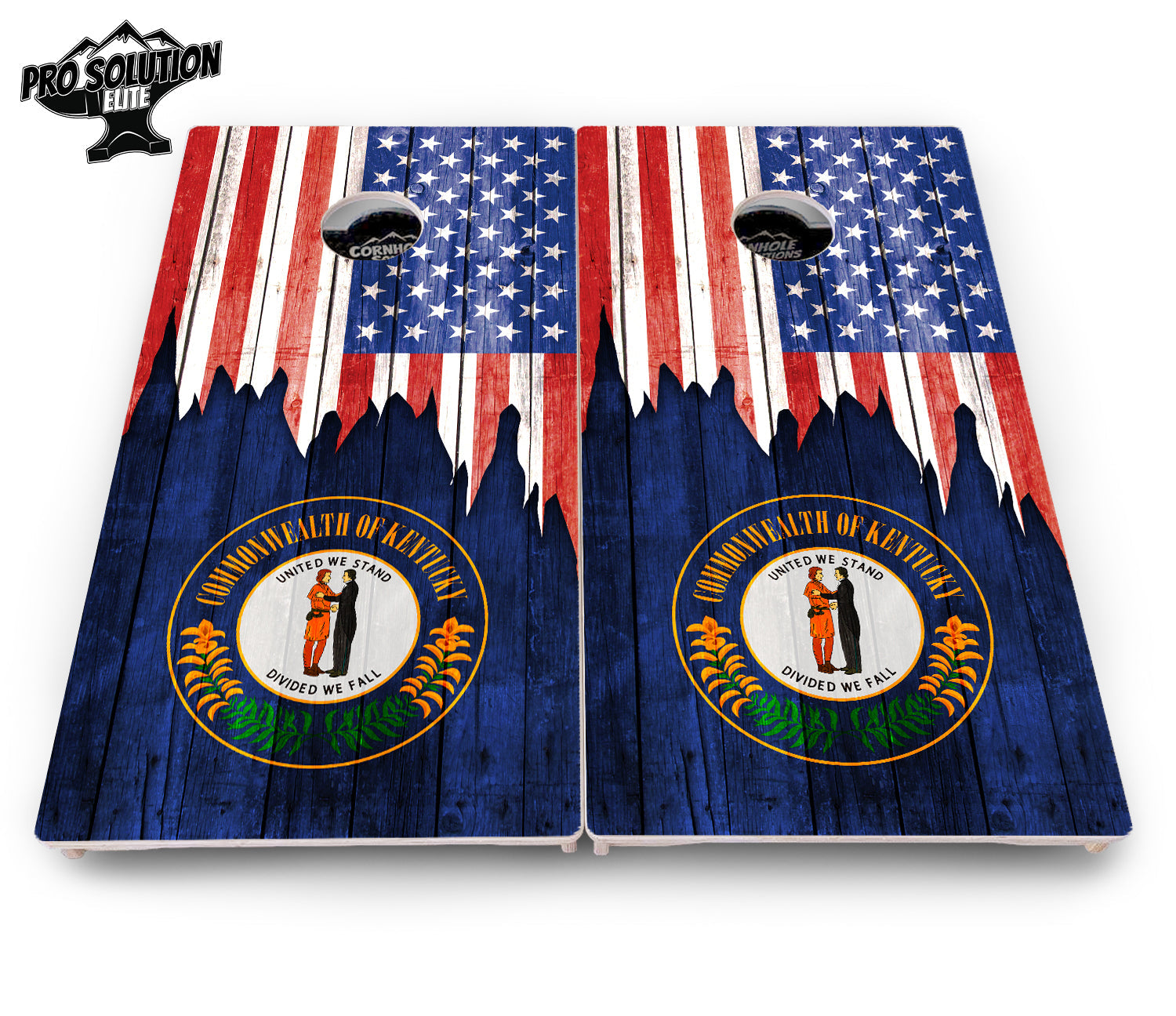 State Flag Designs Hawaii to Maryland Cornhole Boards - Pro Solution Elite Series