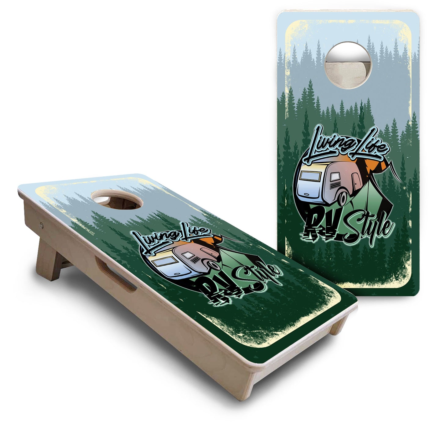 Mini Cornhole Boards - Living Life RV Style
