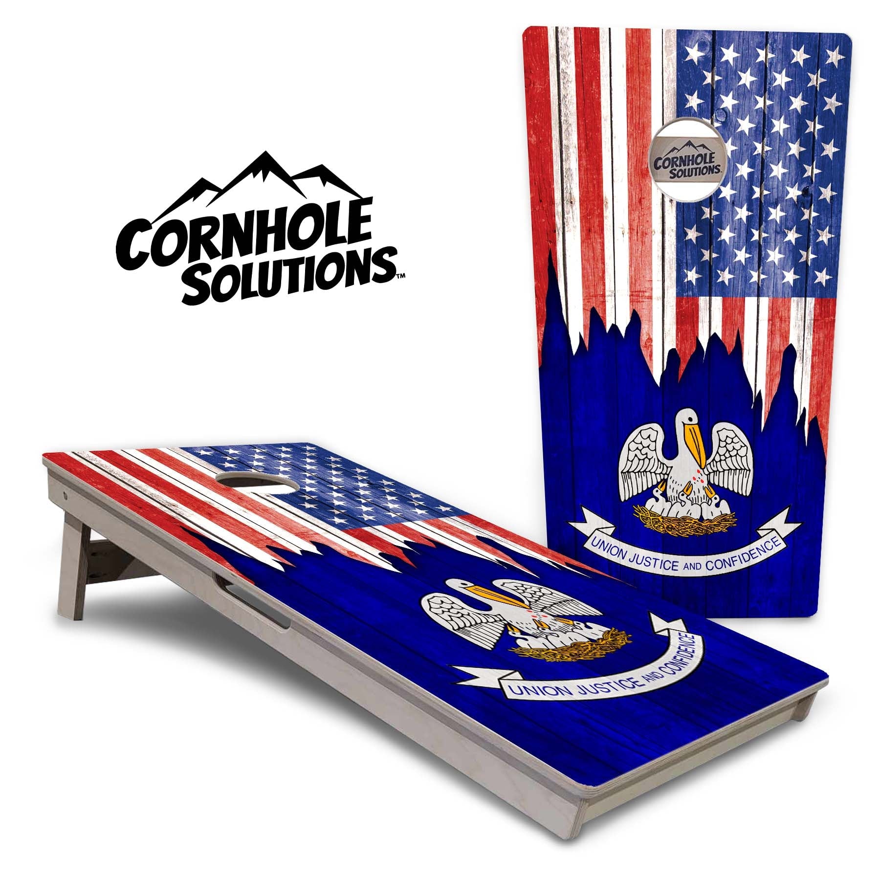 State Flags Hawaii to Maryland Cornhole Boards - Professional Tournament Series