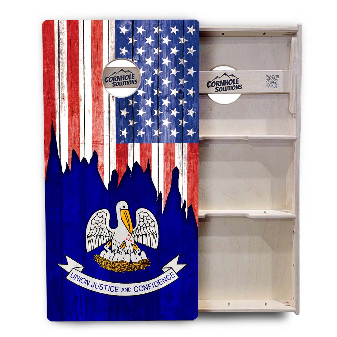 State Flags Hawaii to Maryland Cornhole Boards - Professional Tournament Series