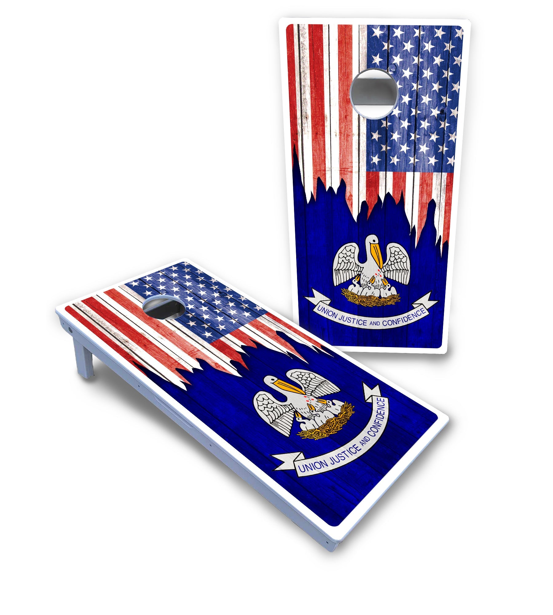 State Flag Designs Hawaii to Maryland Cornhole Boards - All Weather Series
