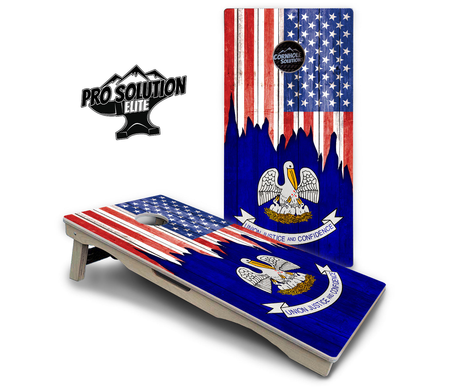 State Flag Designs Hawaii to Maryland Cornhole Boards - Pro Solution Elite Series
