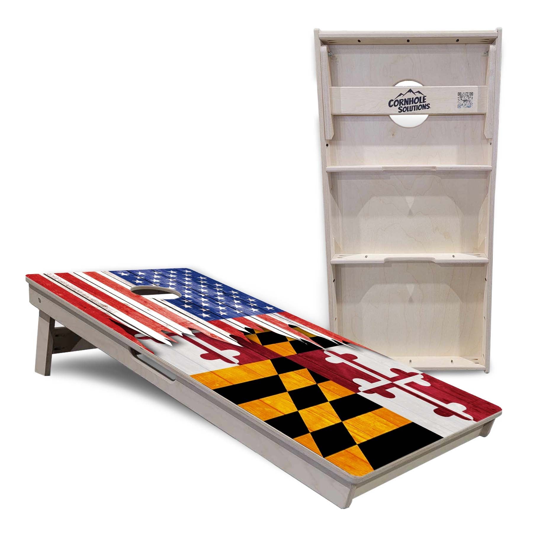 State Flags Hawaii to Maryland Cornhole Boards - Professional Tournament Series