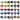 Mini Cornhole Bags - Set of 8 (Pick 2 Colors)