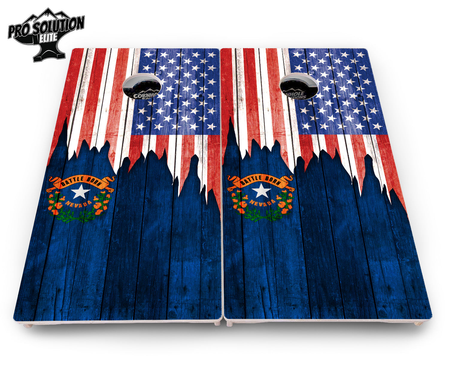 State Flag Designs Massachusetts to New Jersey Cornhole Boards - Pro Solution Elite Series