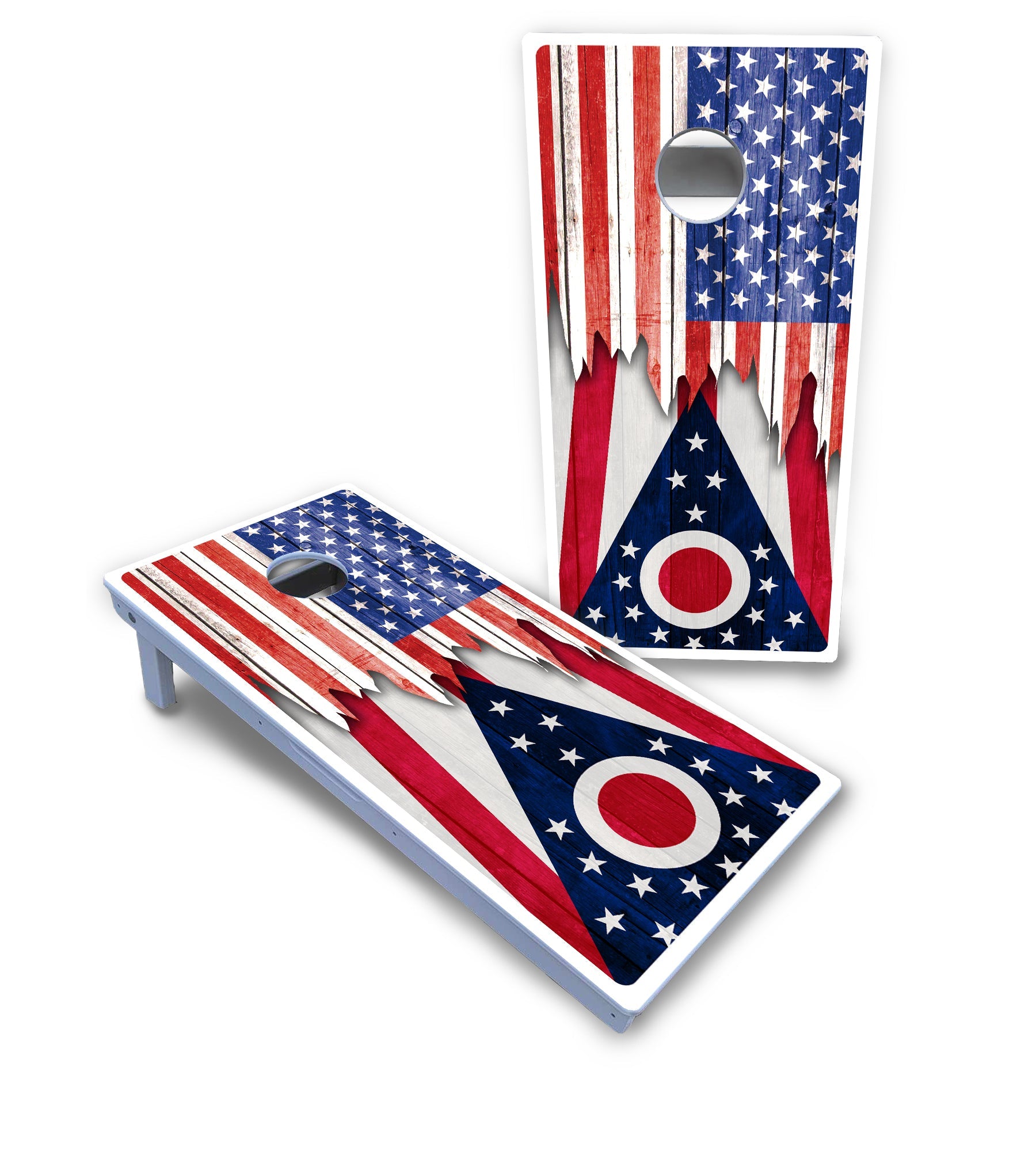 State Flag Designs New Mexico to South Carolina Cornhole Boards - All Weather Series