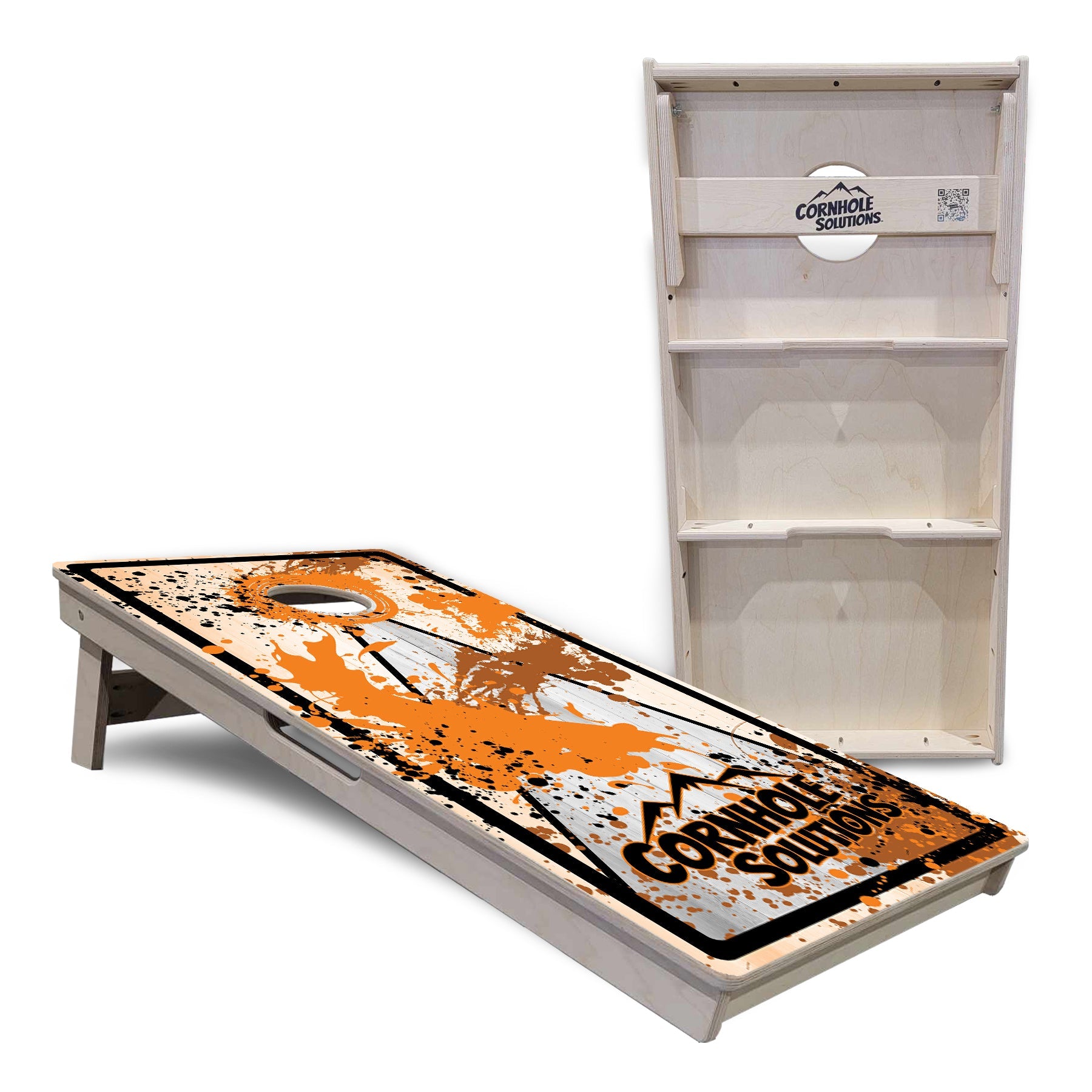 Paint Splatter Cornhole Boards - Professional Tournament Series