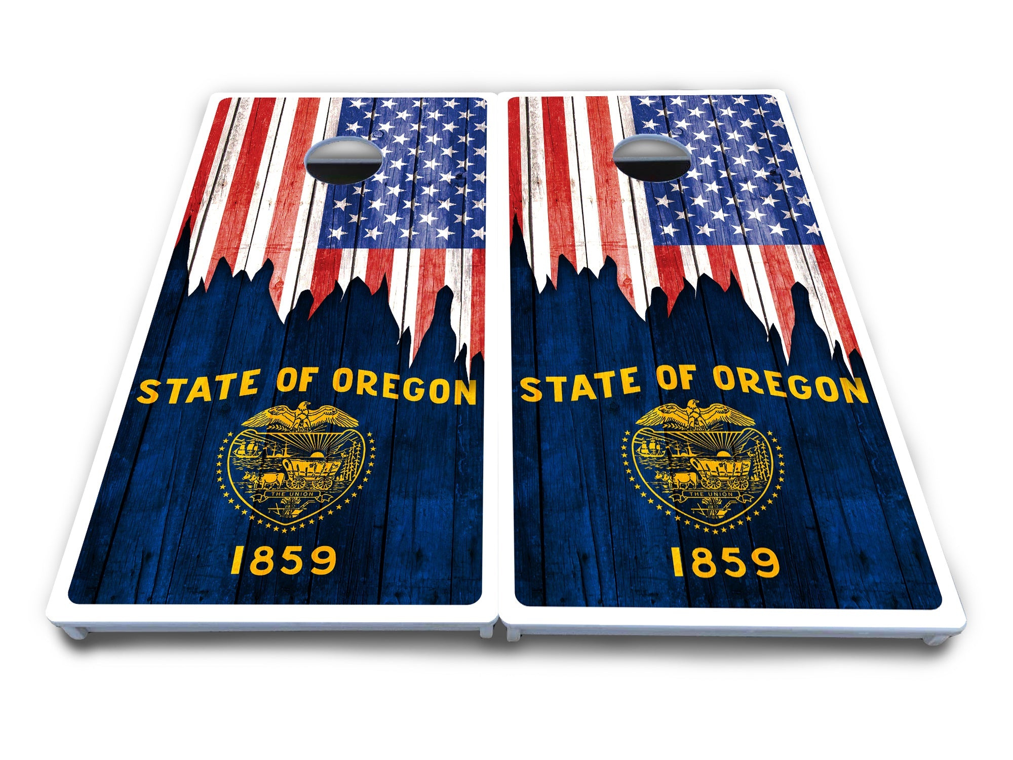 State Flag Designs New Mexico to South Carolina Cornhole Boards - All Weather Series