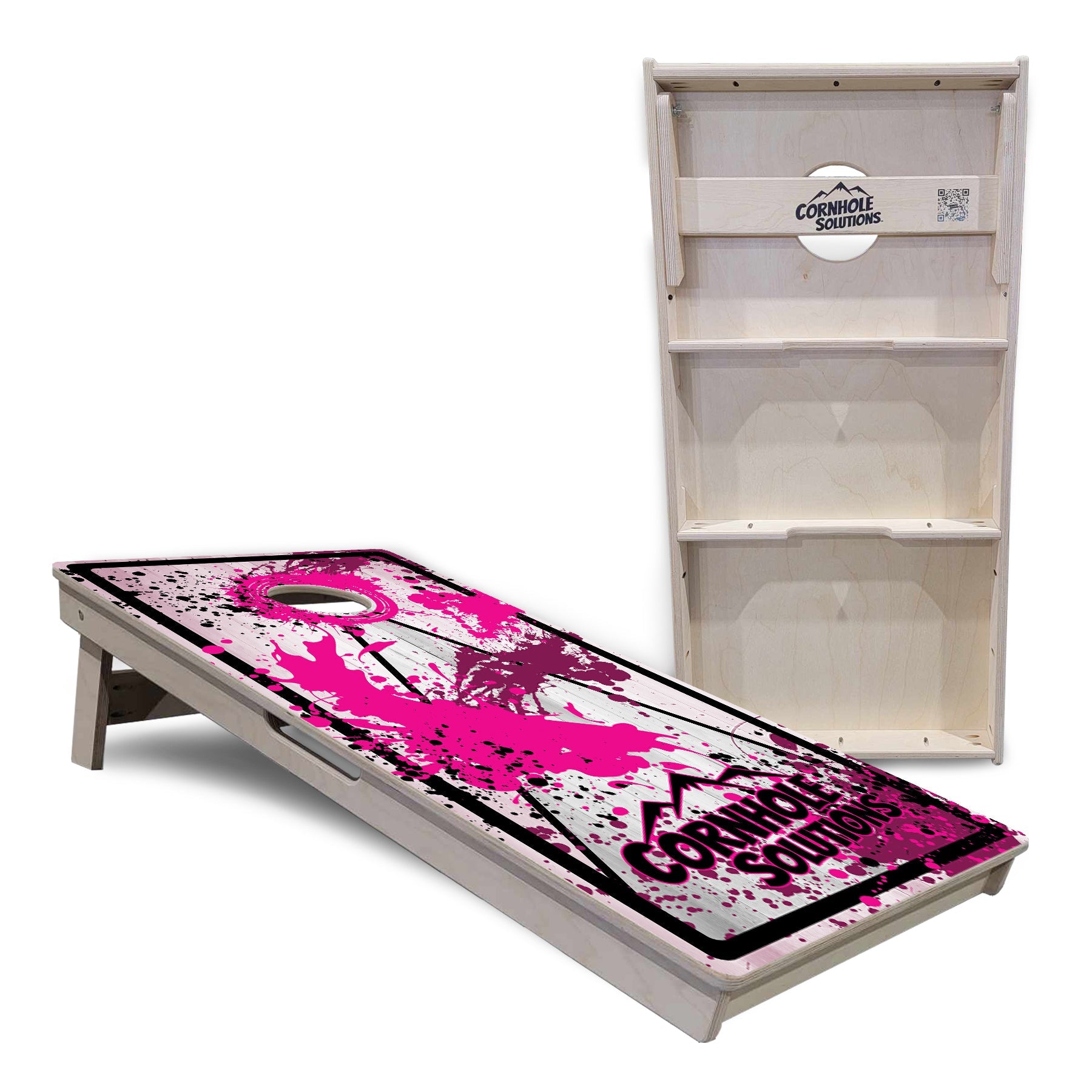 Paint Splatter Cornhole Boards - Professional Tournament Series