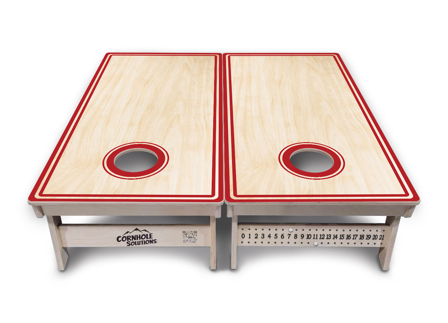 Pinstripe Cornhole Boards - Professional Tournament Series