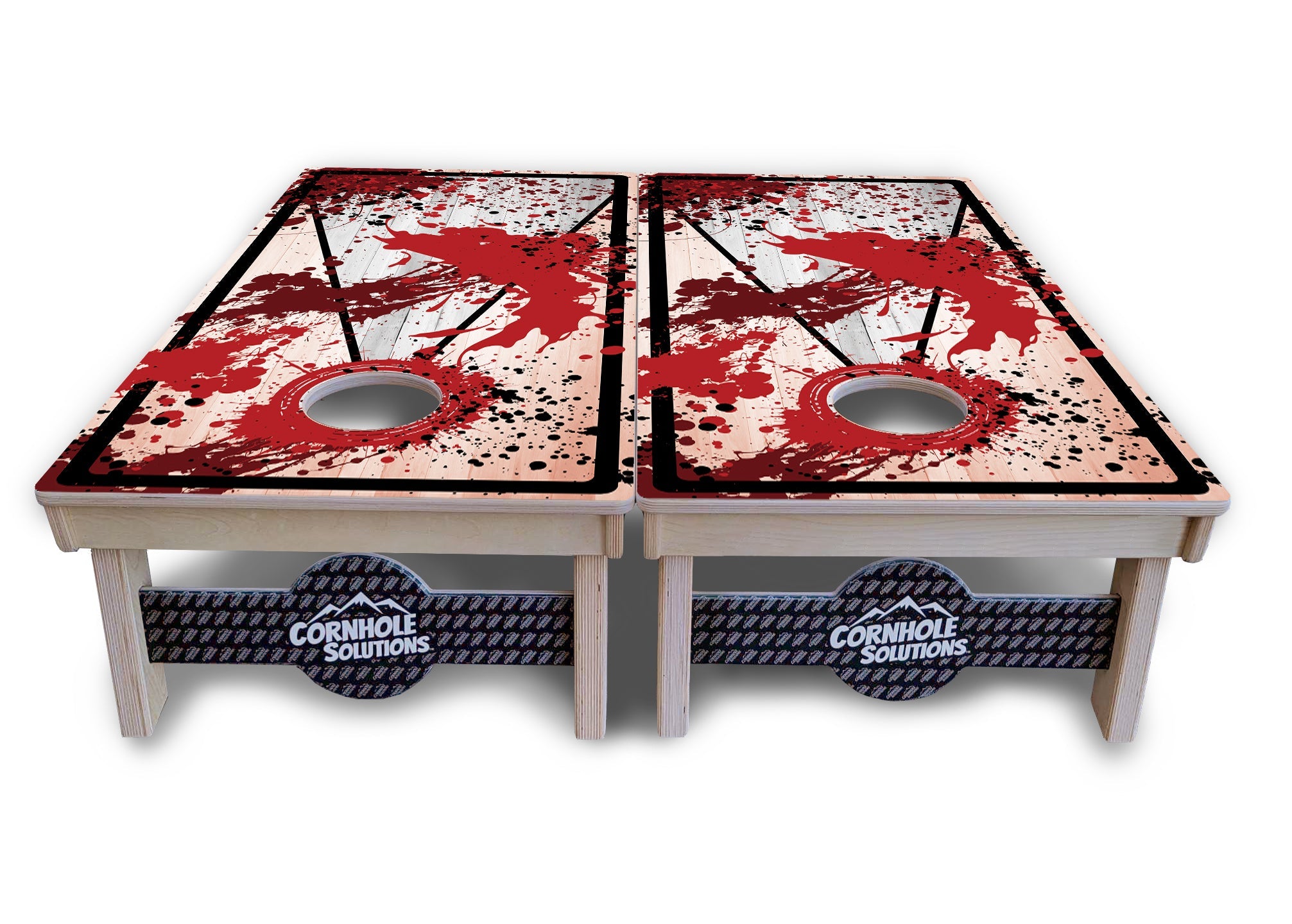 Paint Splatter Cornhole Boards - Professional Tournament Series