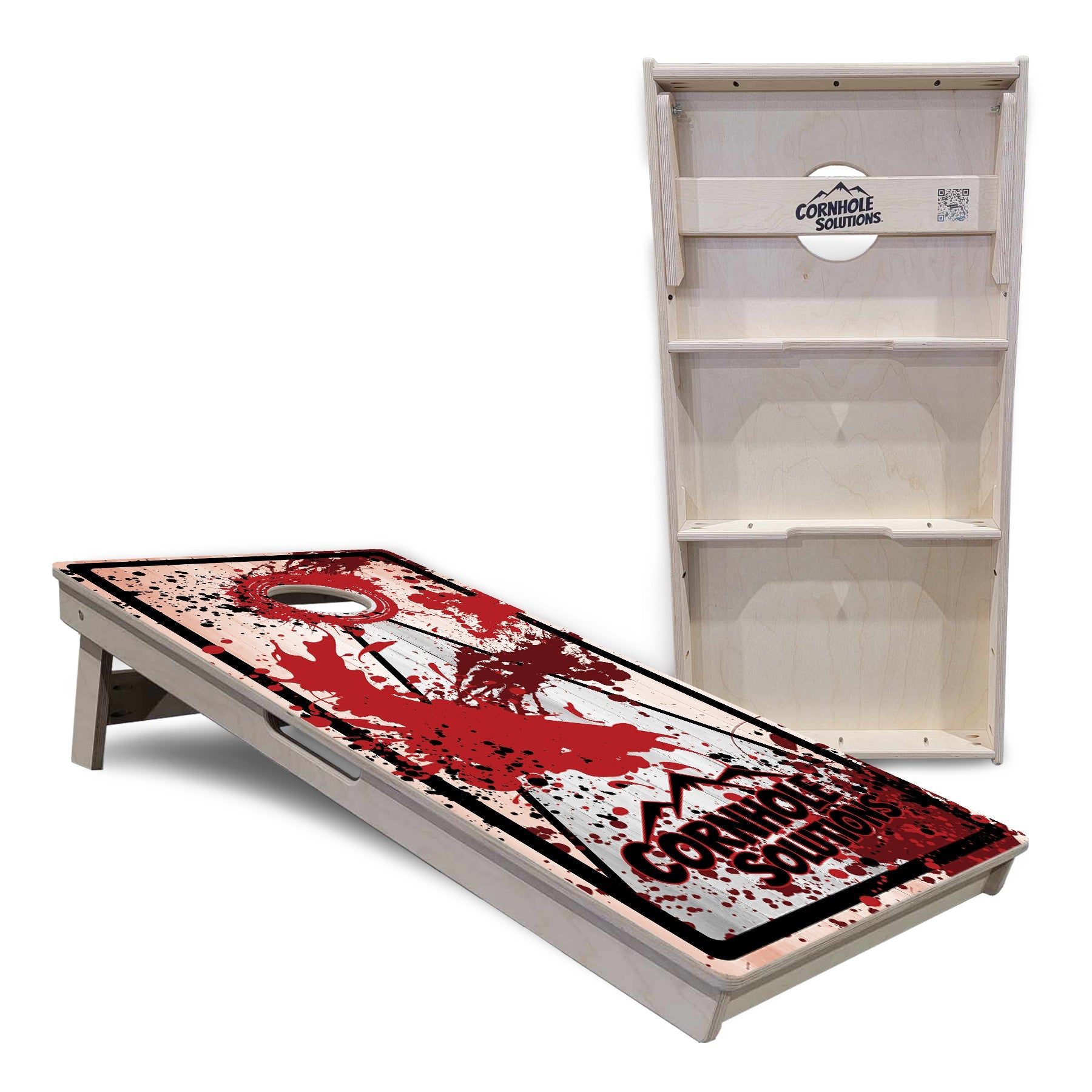 Paint Splatter Cornhole Boards - Professional Tournament Series