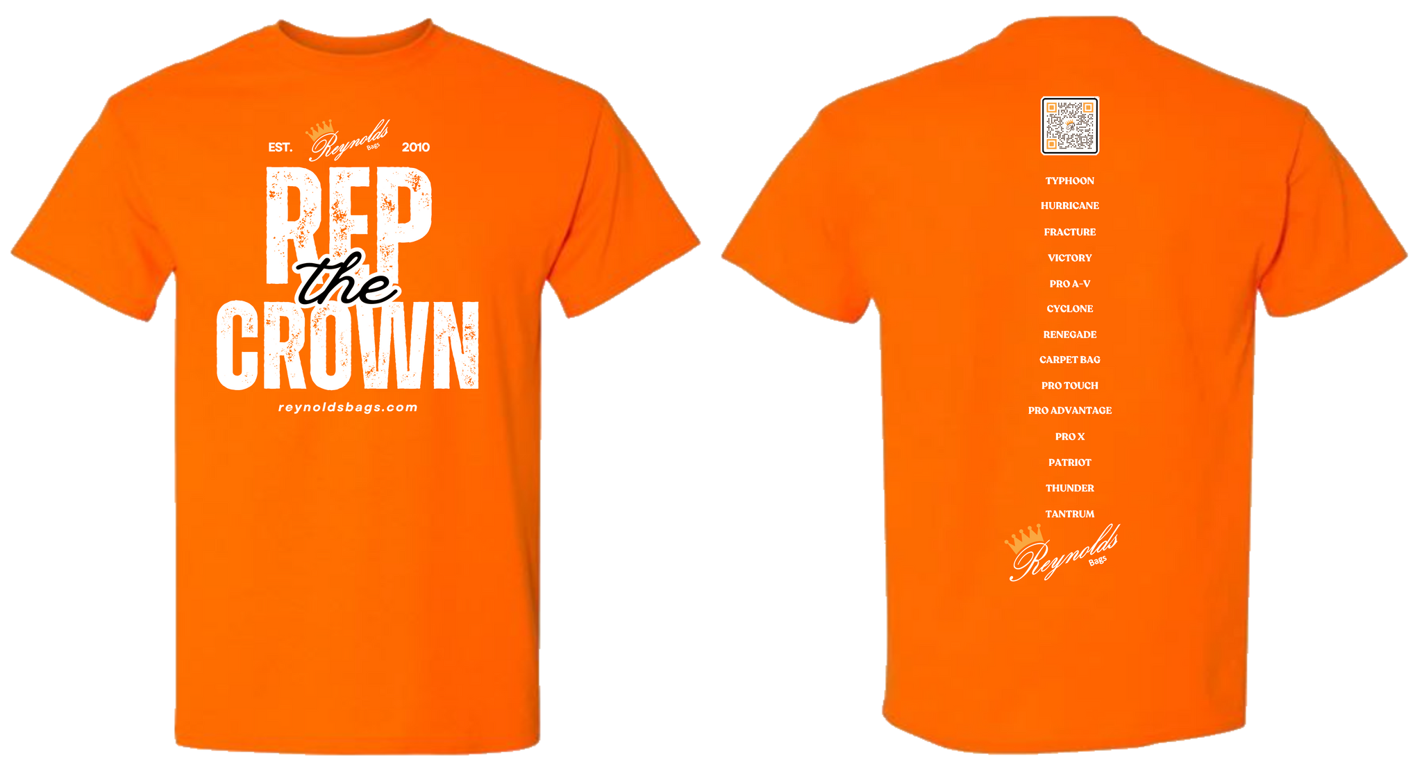 Reynolds Bags Rep the Crown Men's T-shirt