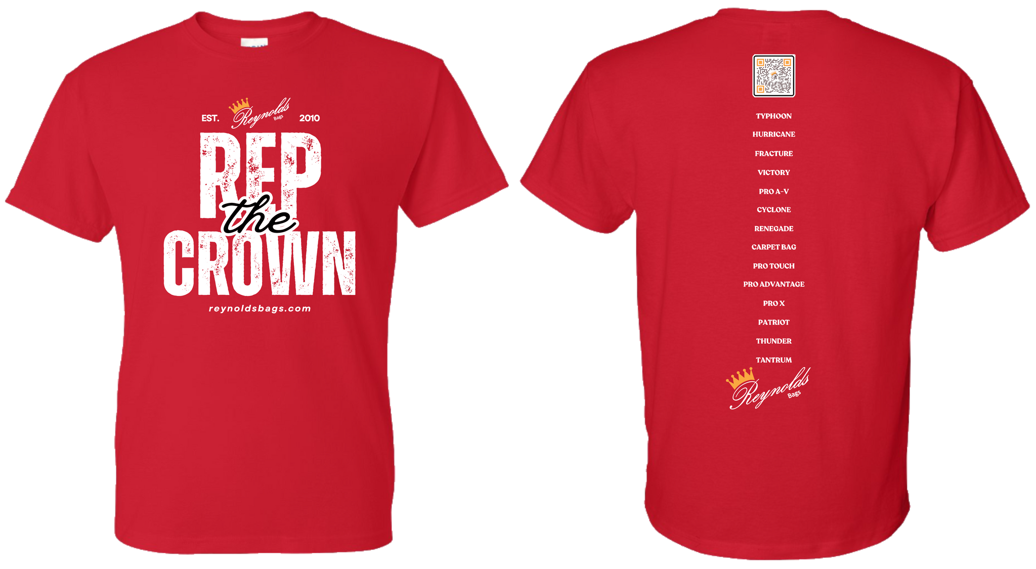 Reynolds Bags Rep the Crown Men's T-shirt