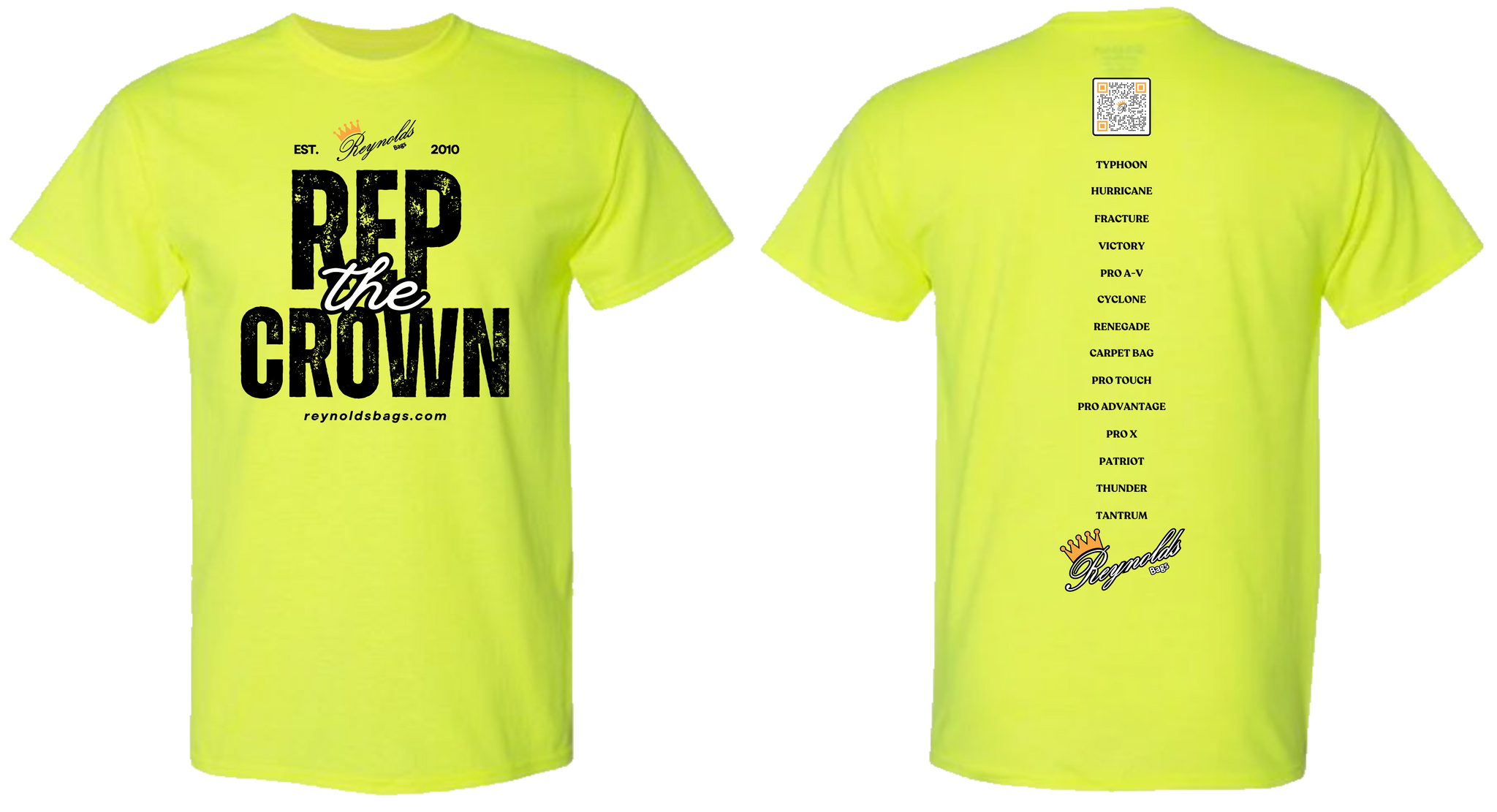 Reynolds Bags Rep the Crown Men's T-shirt