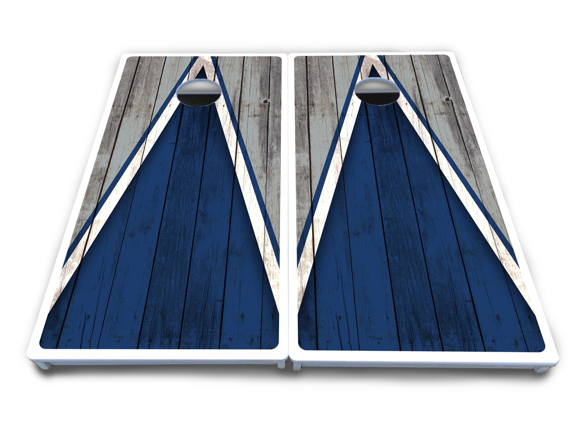 Team Color Triangle Cornhole Boards - All Weather Series