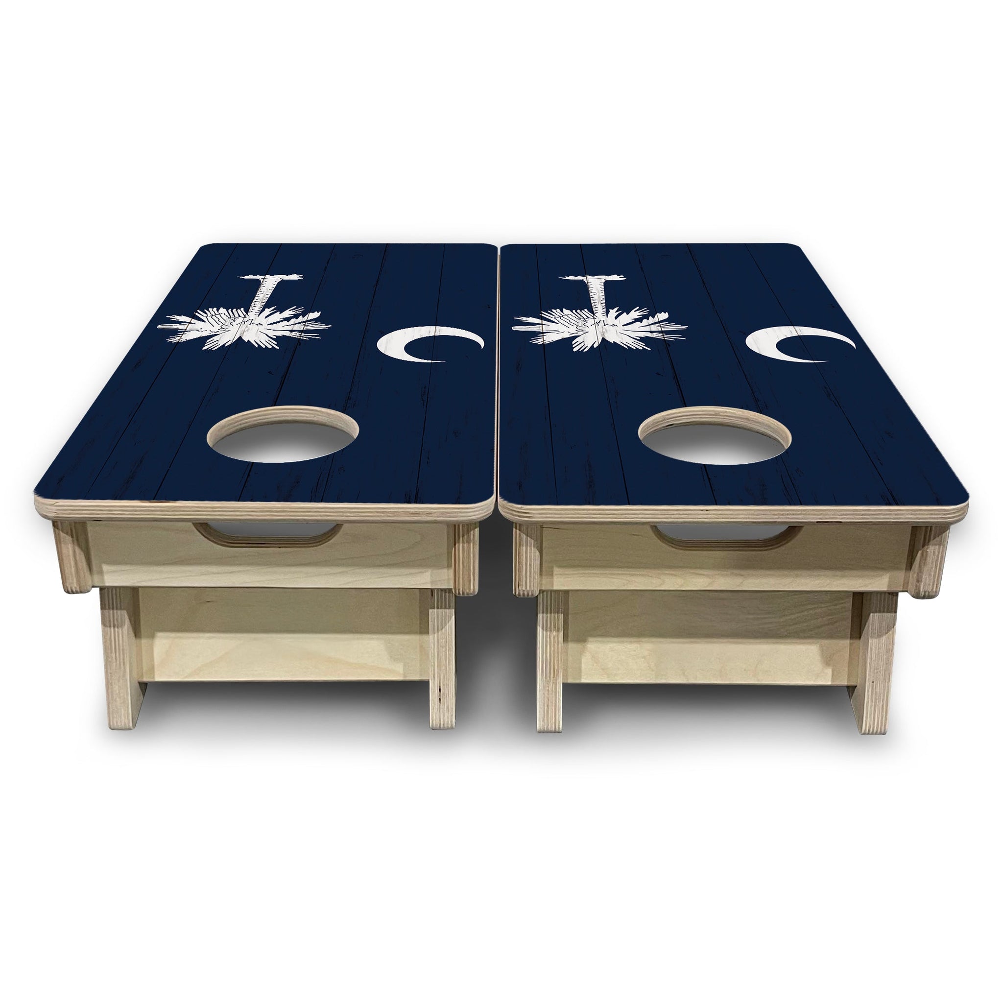 Mini Cornhole Boards - South Carolina Flag