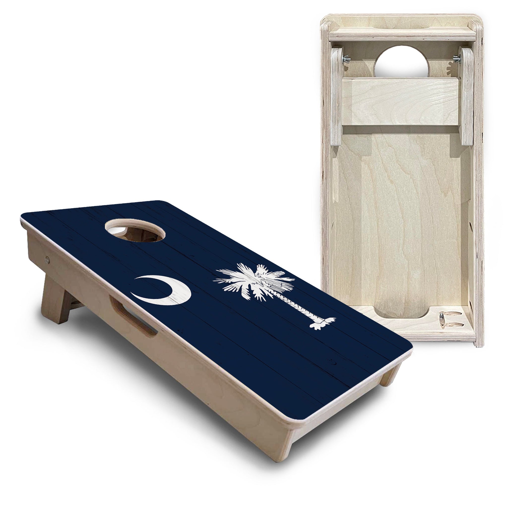 Mini Cornhole Boards - South Carolina Flag