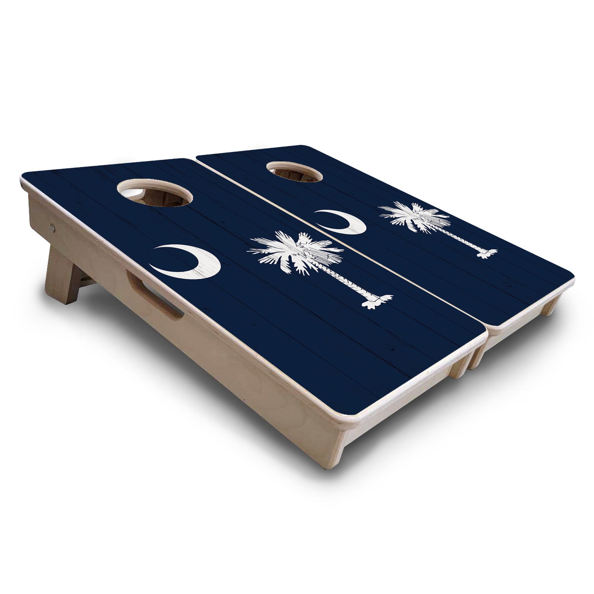 Mini Cornhole Boards - South Carolina Flag