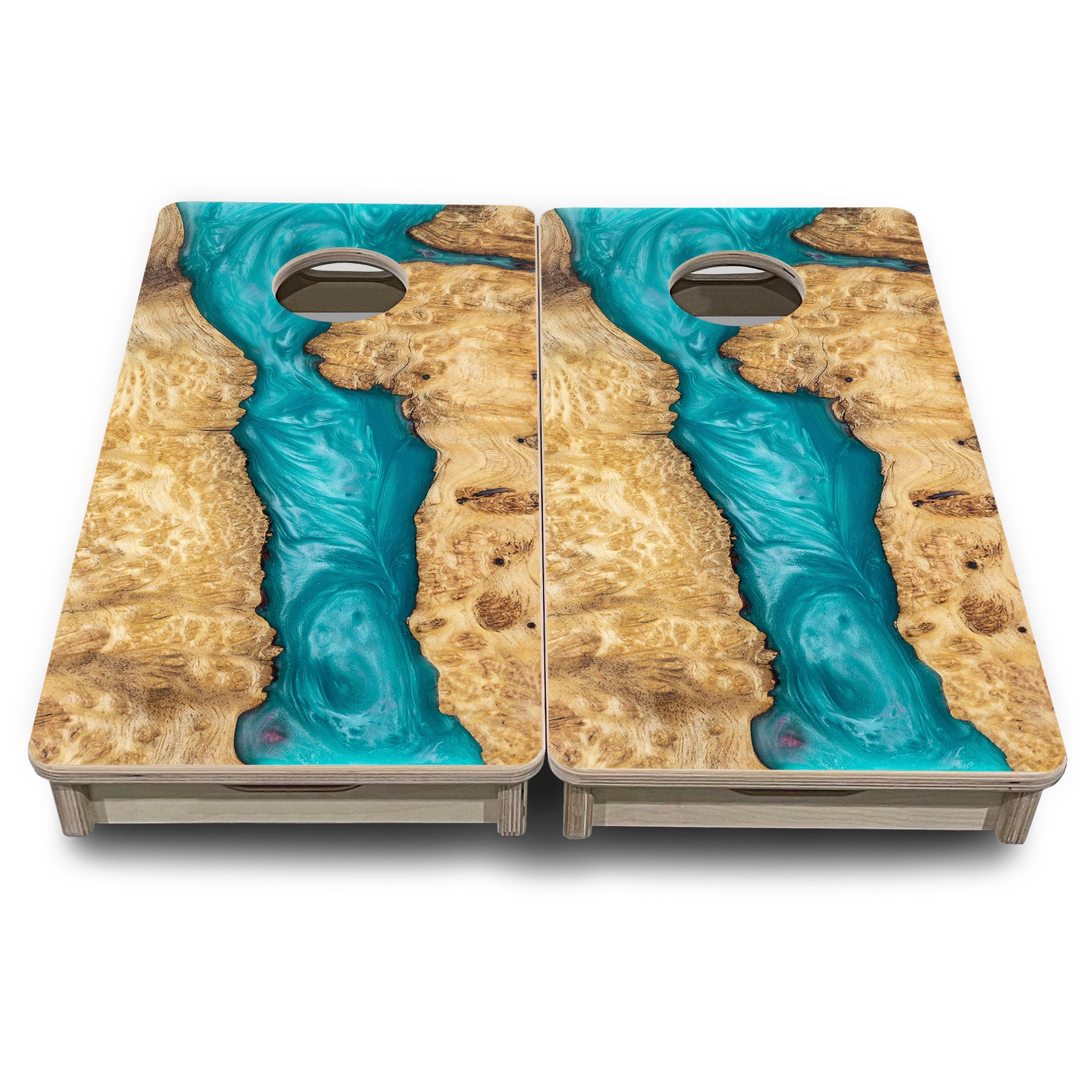 Mini Cornhole Boards - Epoxy Designs