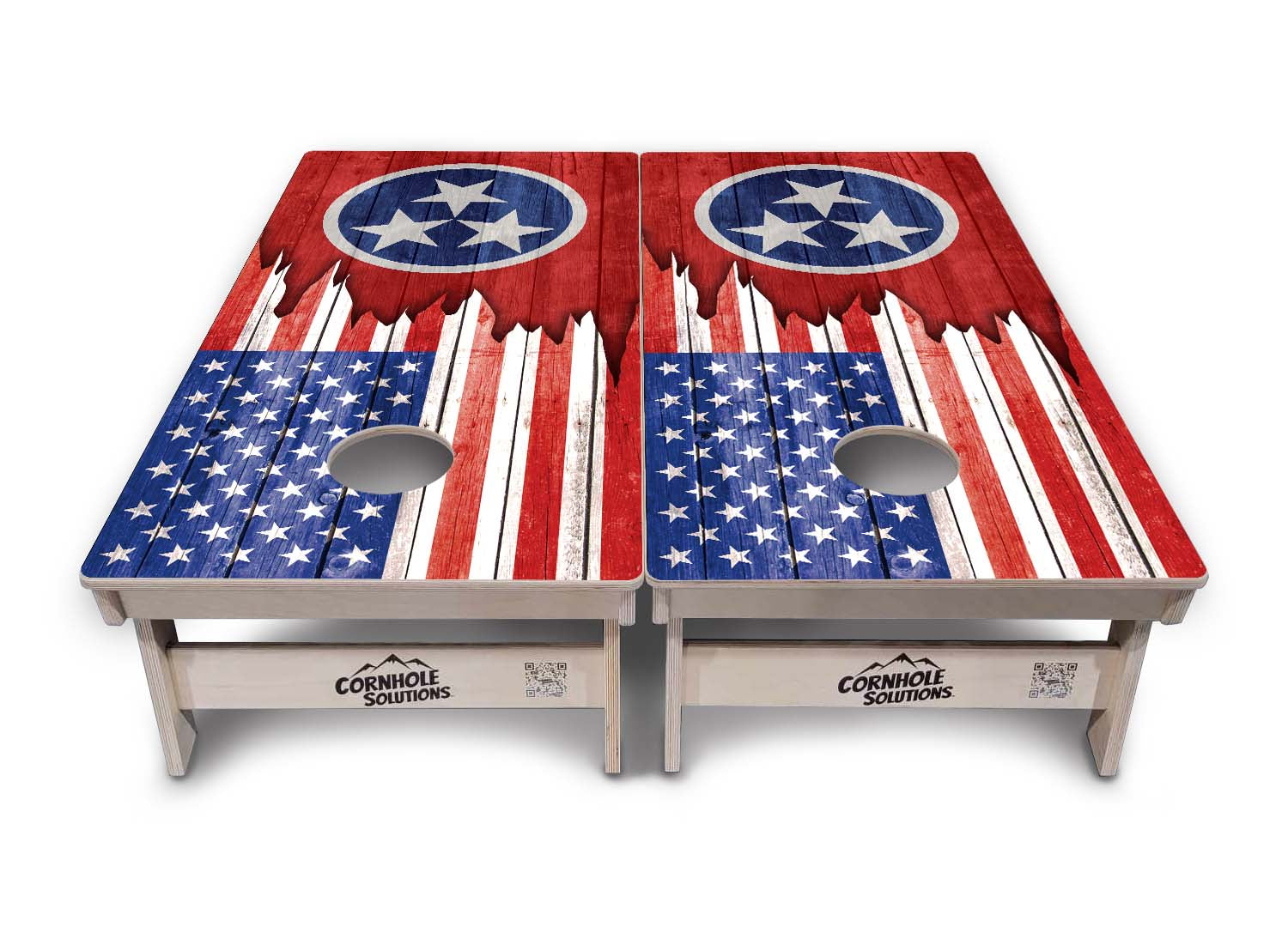 State Flags South Dakota to Wyoming Cornhole Boards - Professional Tournament Series