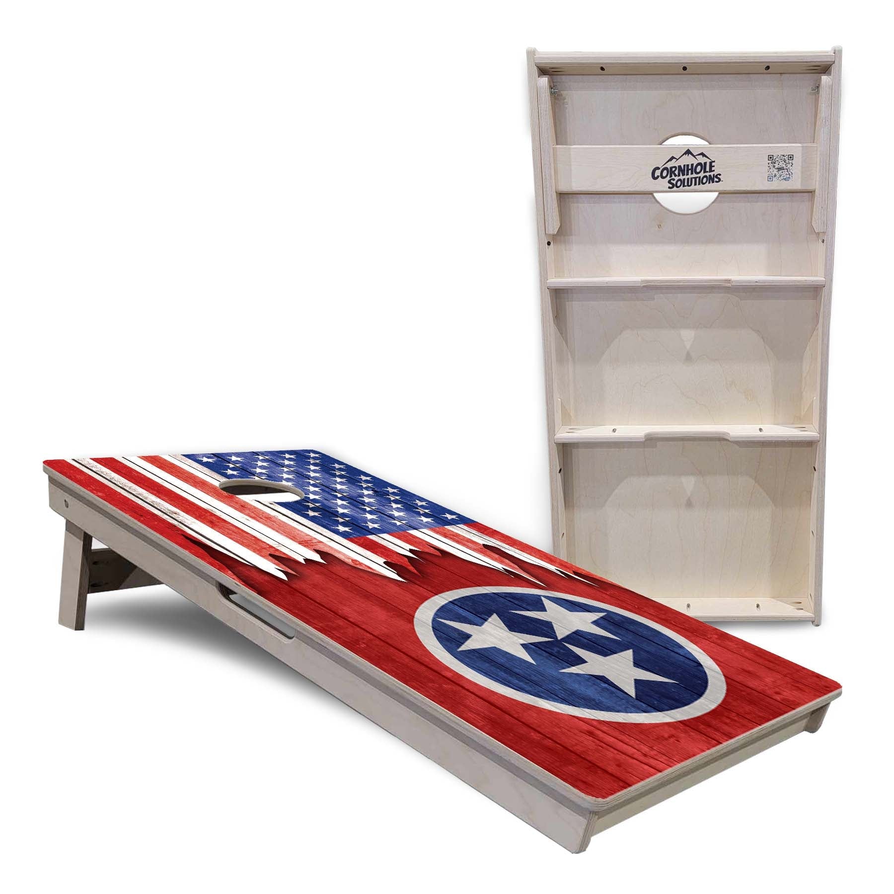 State Flags South Dakota to Wyoming Cornhole Boards - Professional Tournament Series