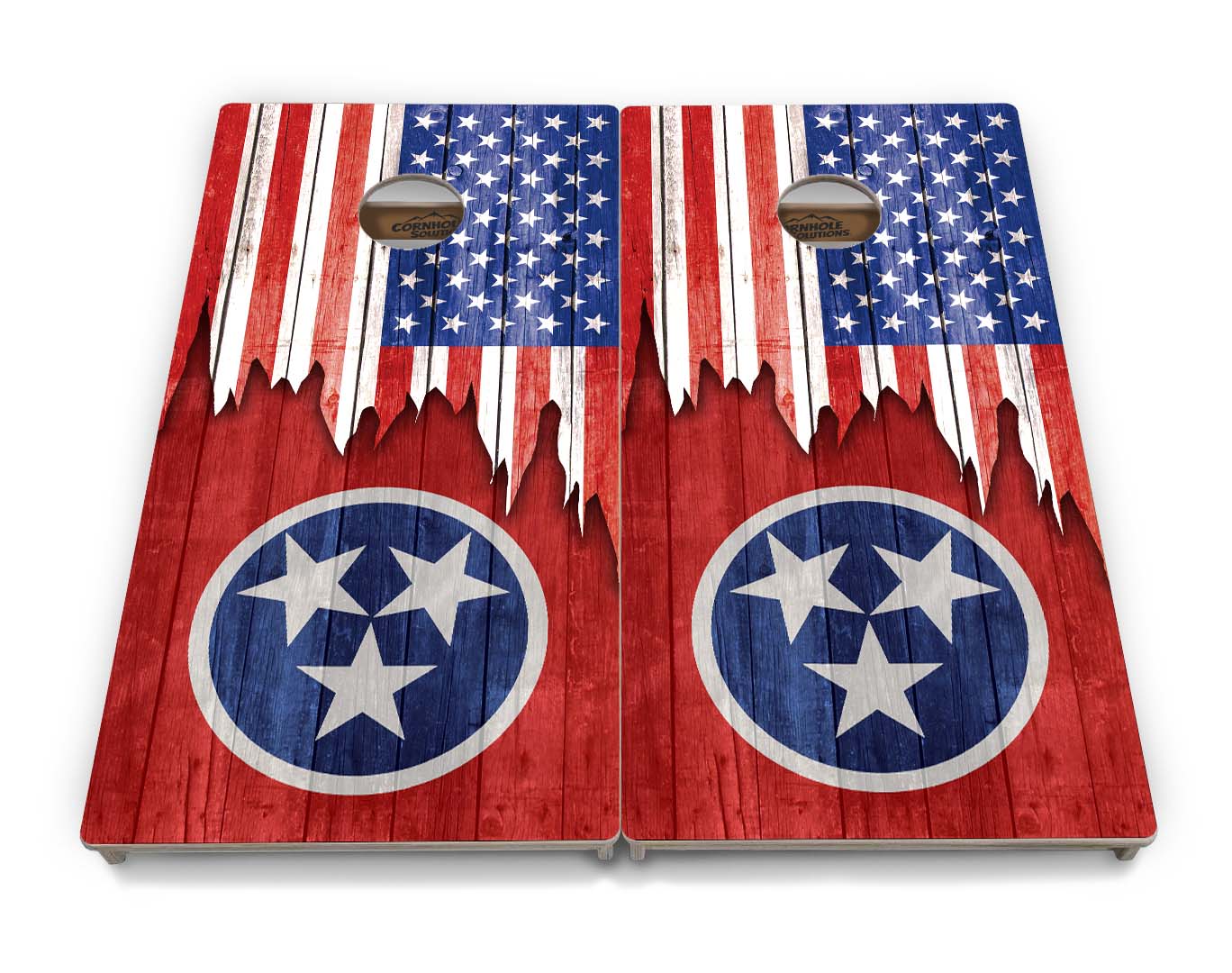 State Flags South Dakota to Wyoming Cornhole Boards - Professional Tournament Series