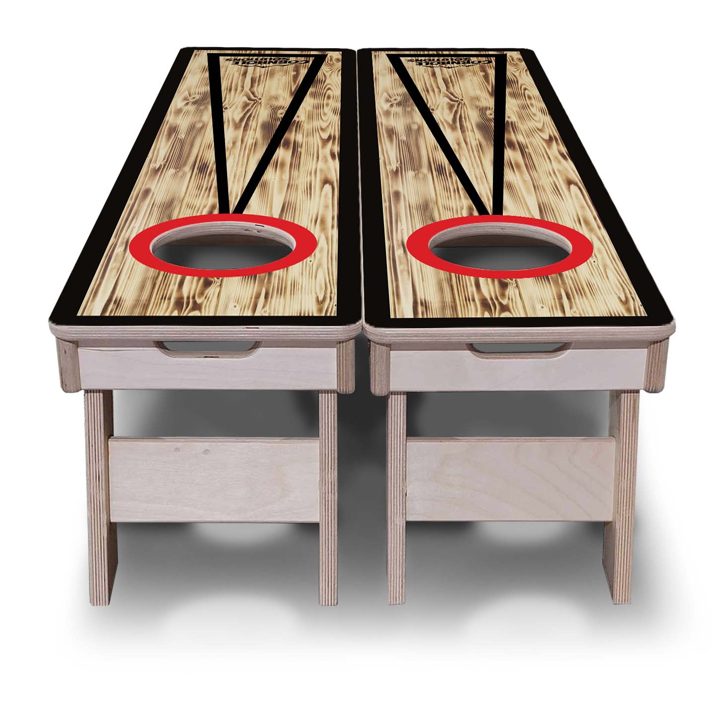 Training Skinny Boards - Burnt Triangle CS Logo