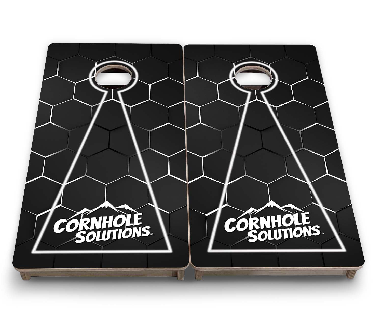 Vacation Cornhole Boards - Neon Nightfall