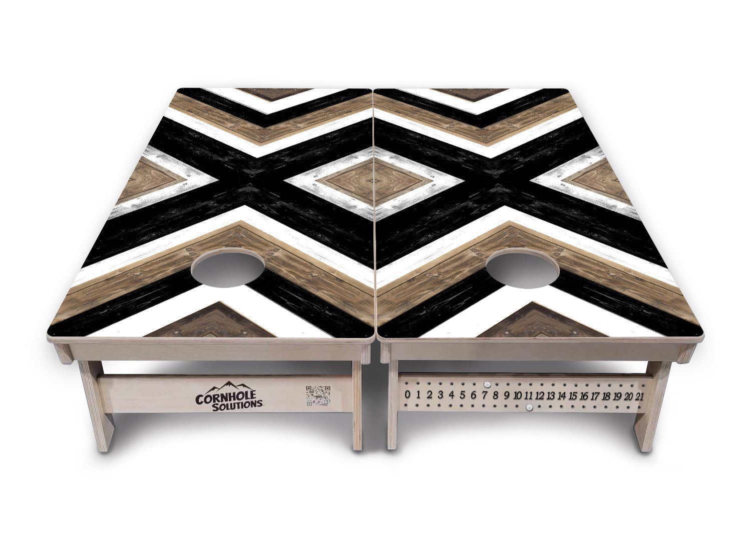 X Pattern Cornhole Boards - Professional Tournament Series