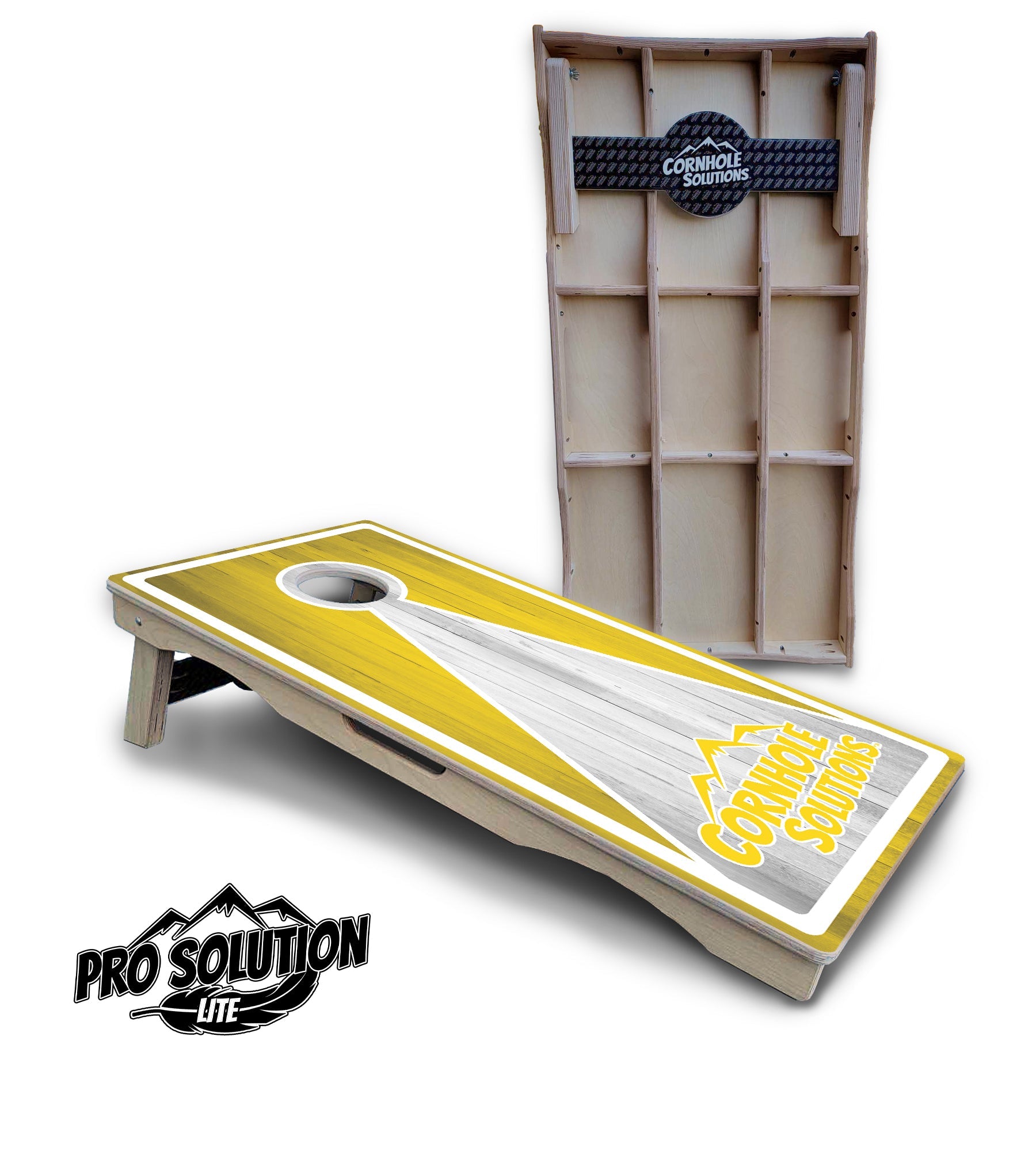 Keyhole CS Logo Cornhole Boards - Pro Solution Lite Series