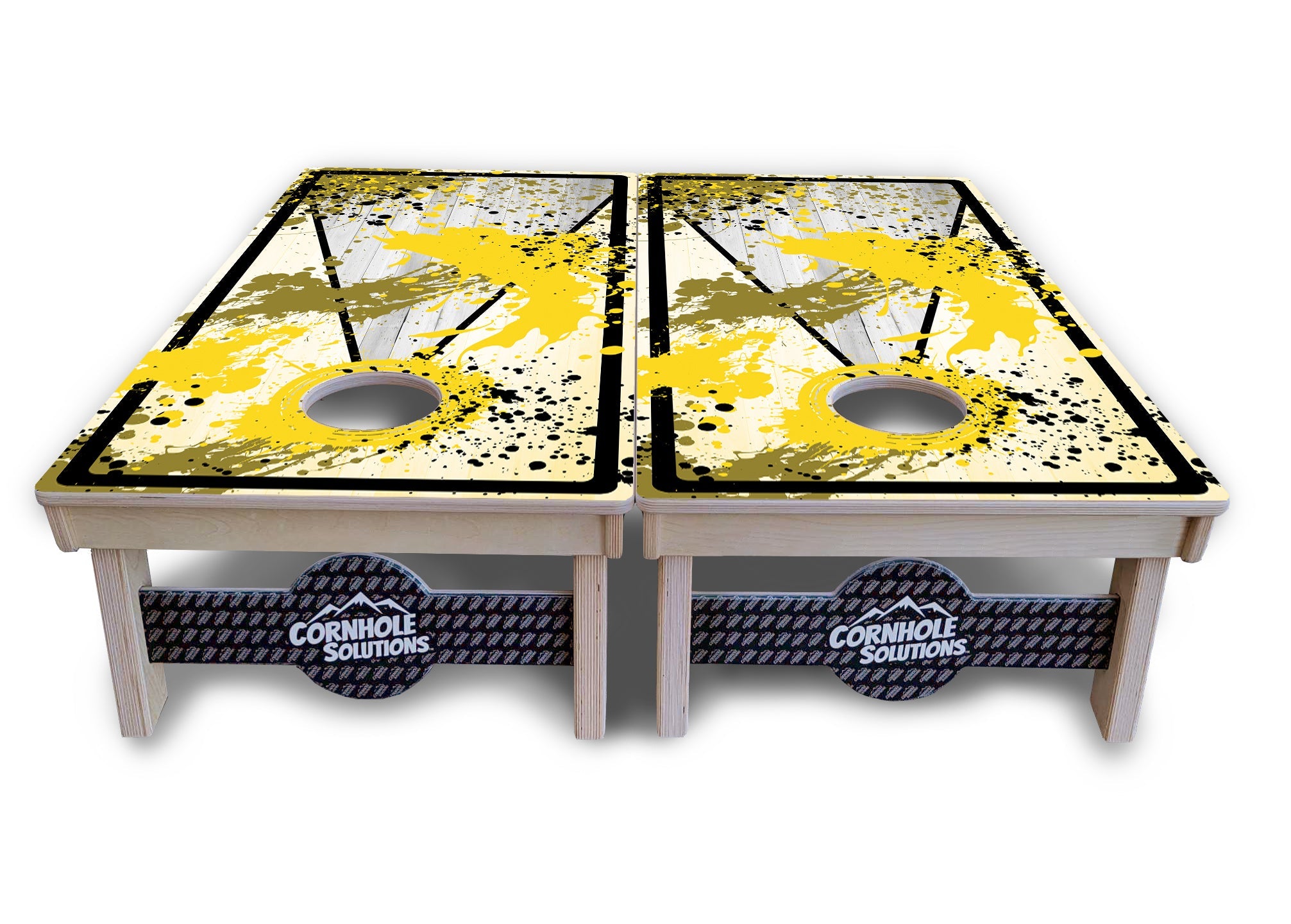 Paint Splatter Cornhole Boards - Professional Tournament Series
