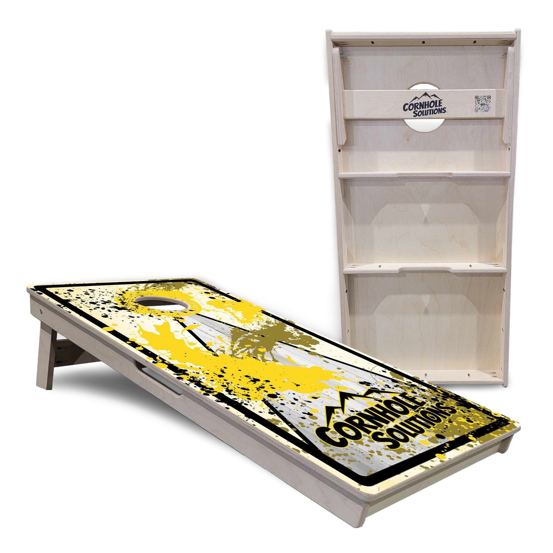 Paint Splatter Cornhole Boards - Professional Tournament Series