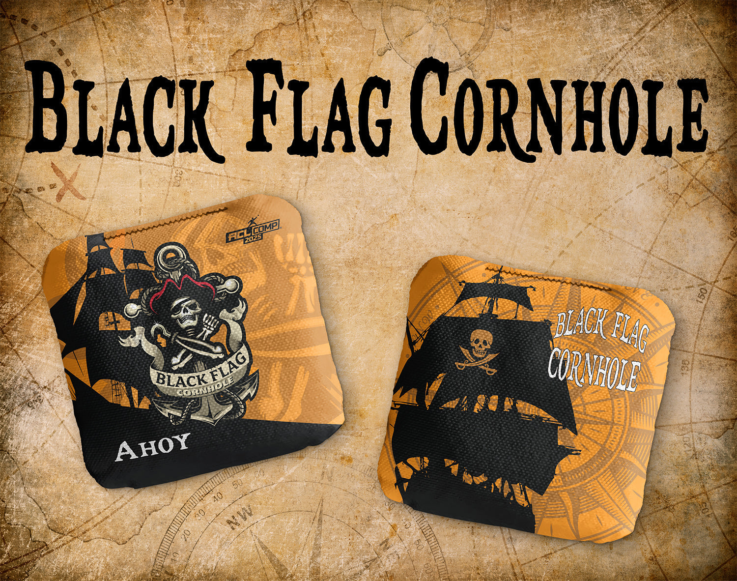 Black Flag Cornhole